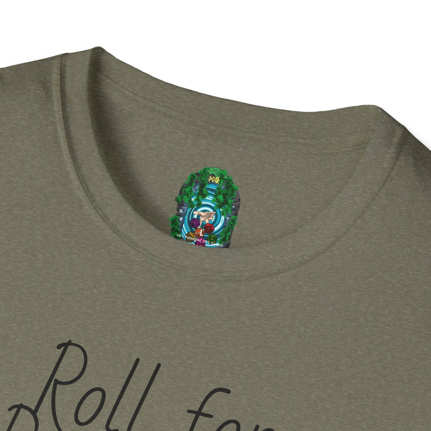 Roll for Persuasion Unisex Softstyle T-Shirt - Ideal for Gamers & D&D Fans