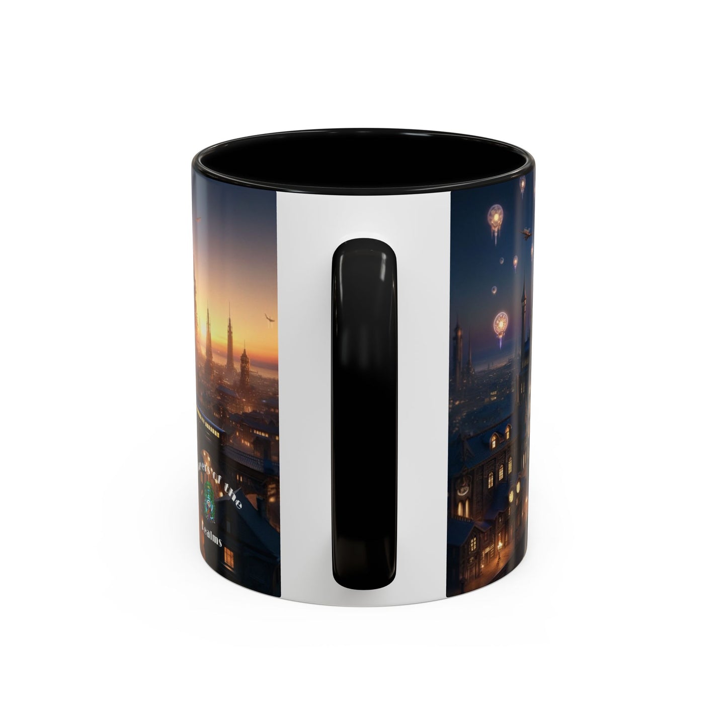 Accent Coffee Mug Fenic Elegant Ceramic Coffee Cup Available in 11oz and 15oz Sizes