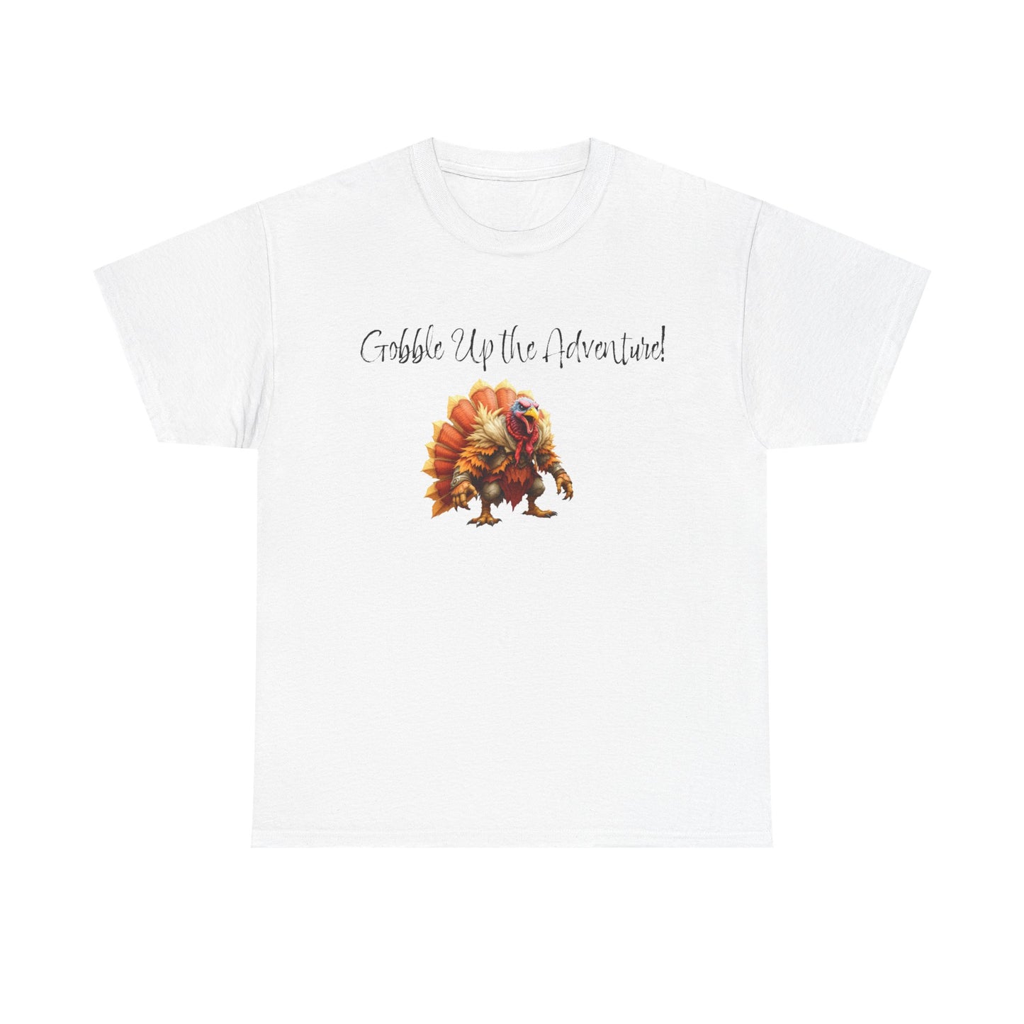 DnD Tee - Gobble Up Adventures Unisex Heavy Cotton Shirt