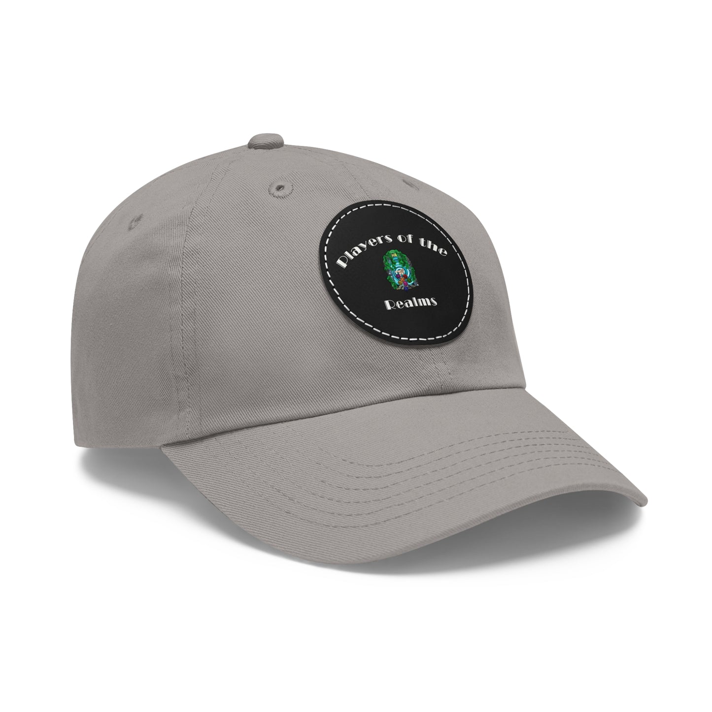 PotR Dad Hat with Leather Patch (Round)