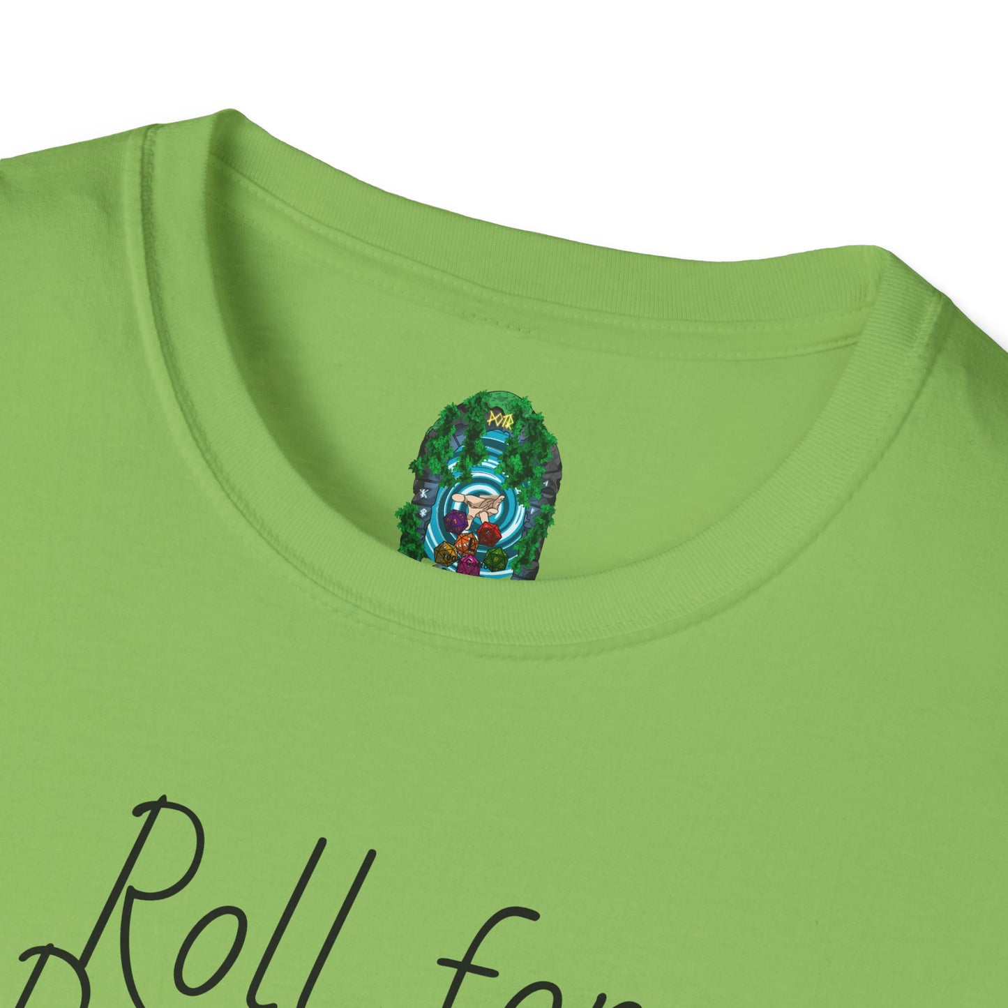Roll for Persuasion Unisex Softstyle T-Shirt - Ideal for Gamers & D&D Fans