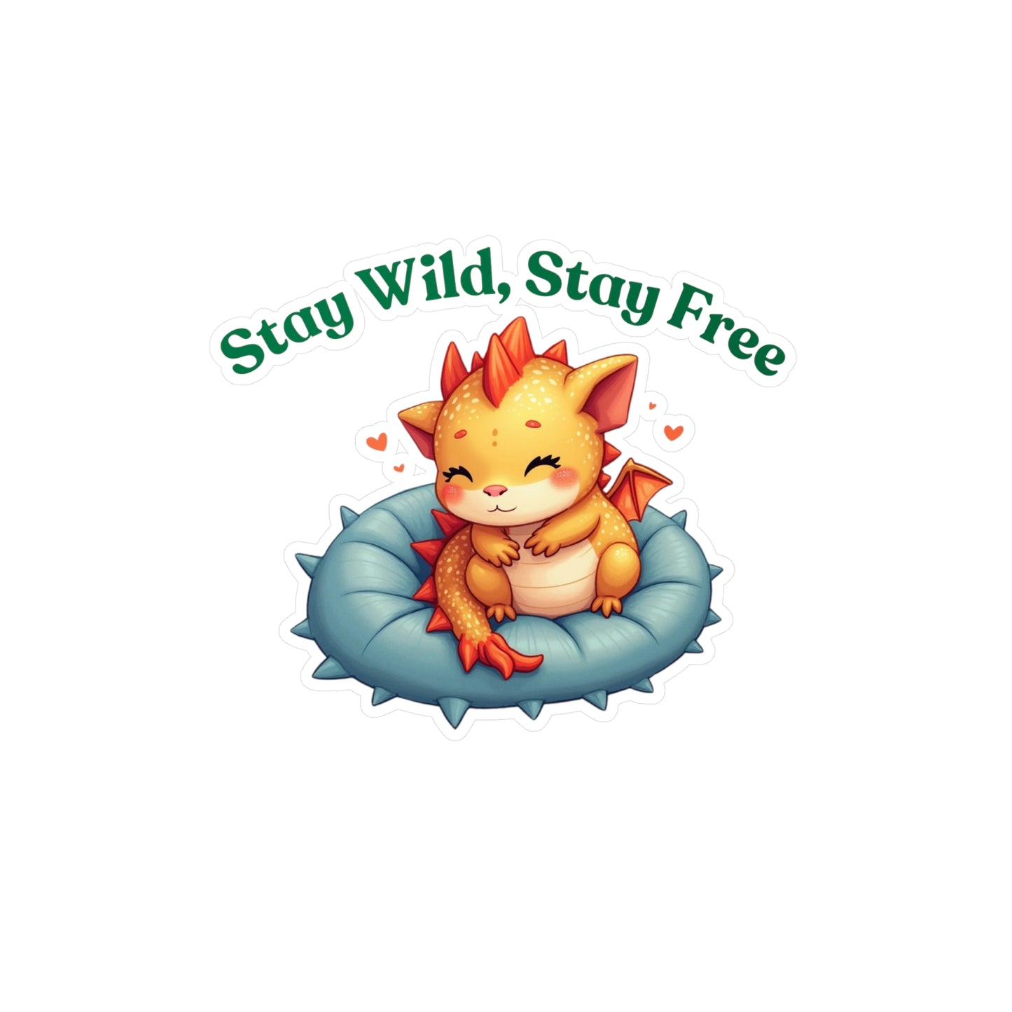 Stay Wild, Stay Free Kiss-Cut Vinyl Decals