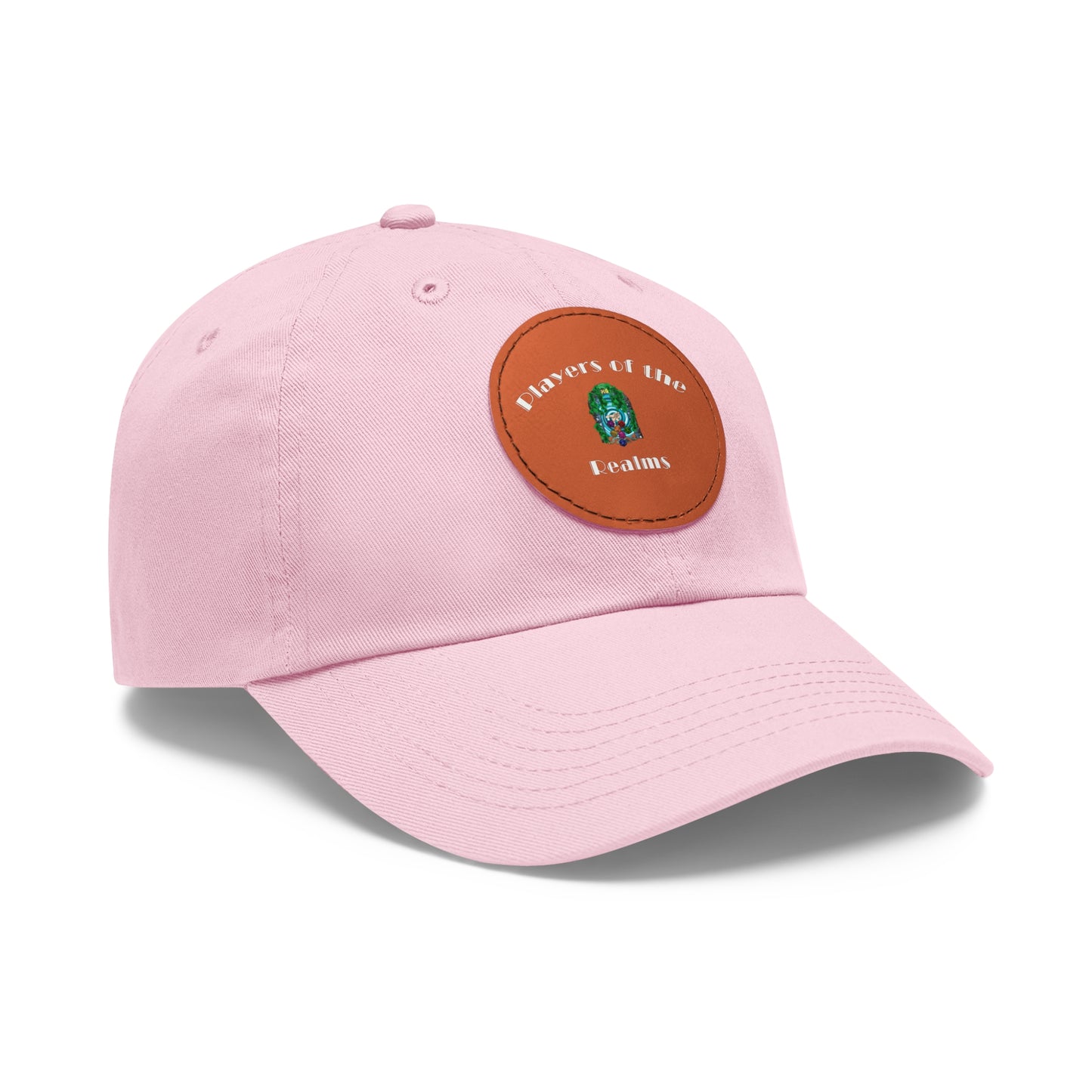 PotR Dad Hat with Leather Patch (Round)