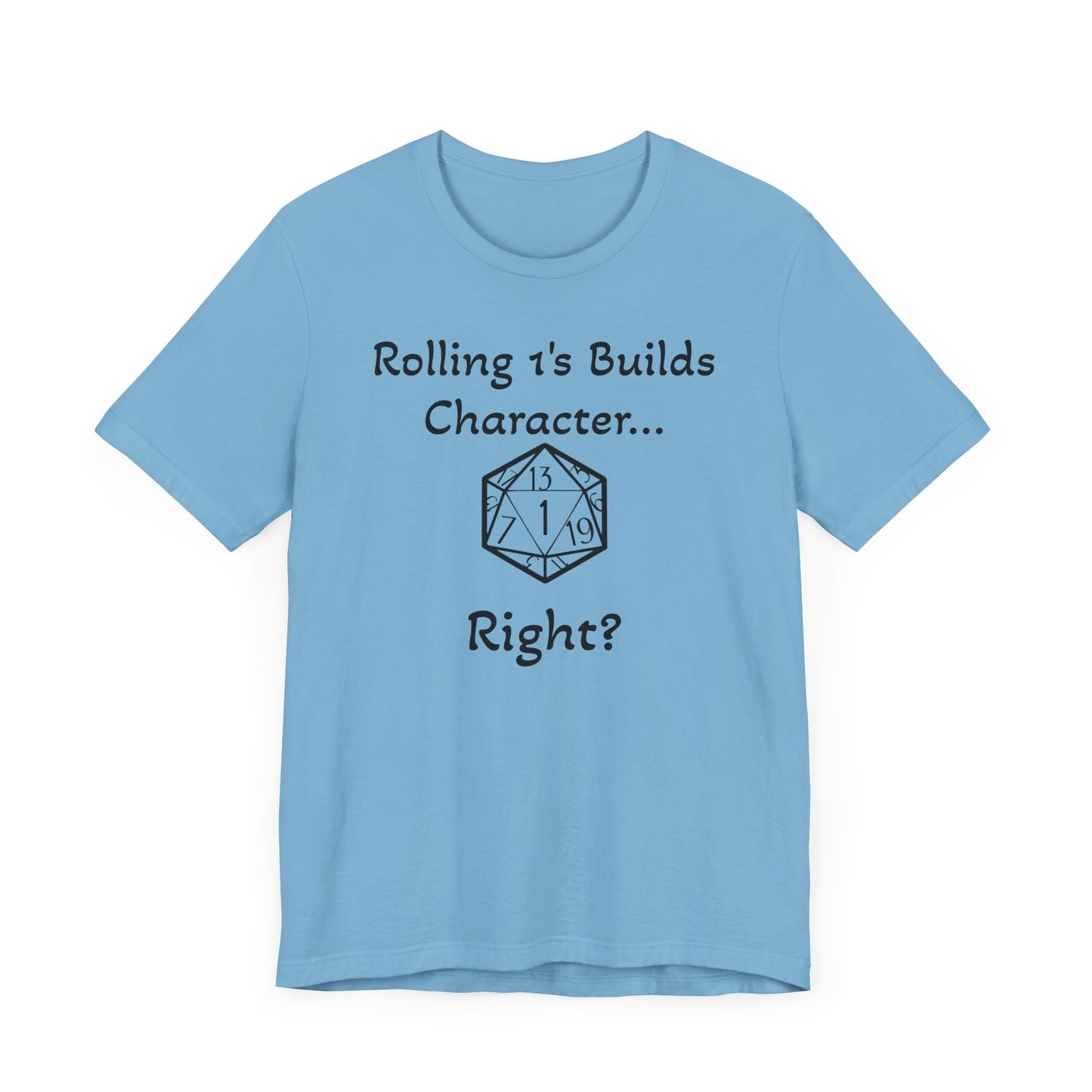 Builds Character Unisex Jersey Short Sleeve Tee