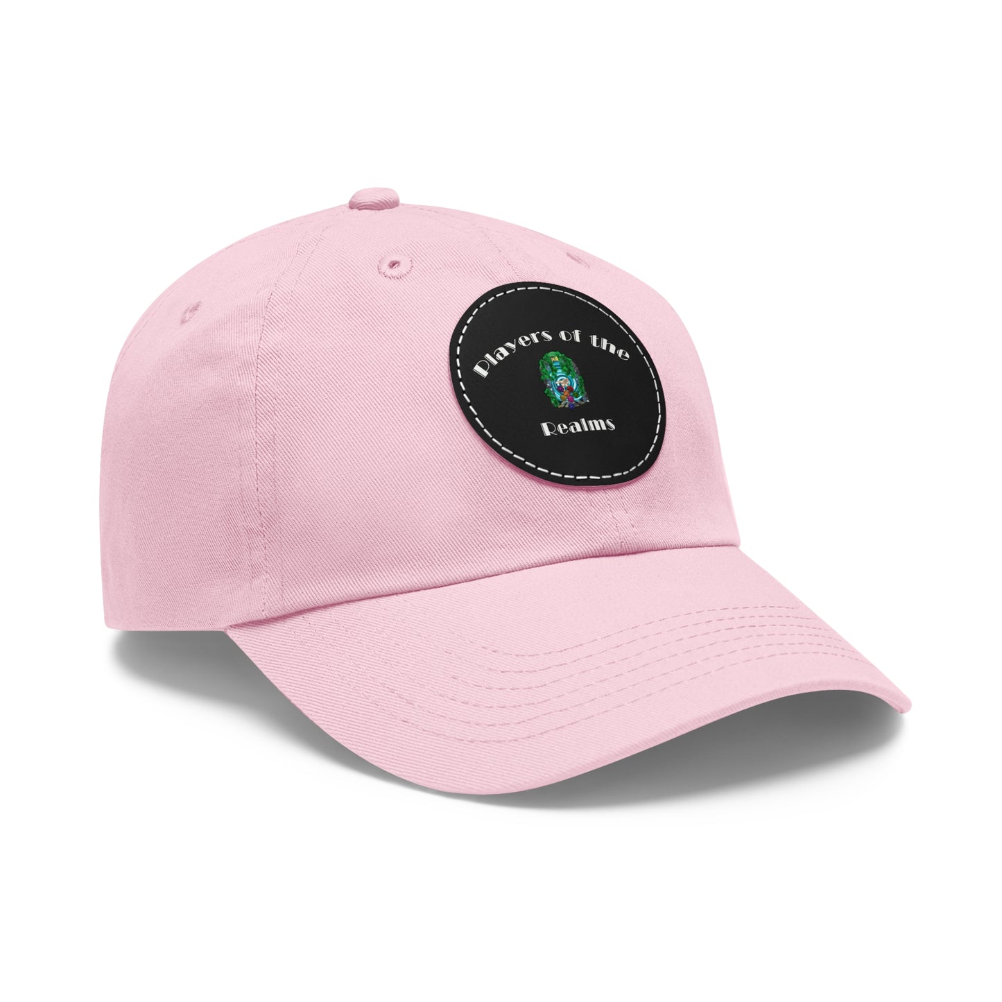 PotR Dad Hat with Leather Patch (Round)