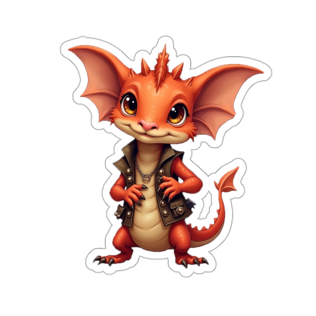 Cute Kobald-Kiss-Cut Stickers