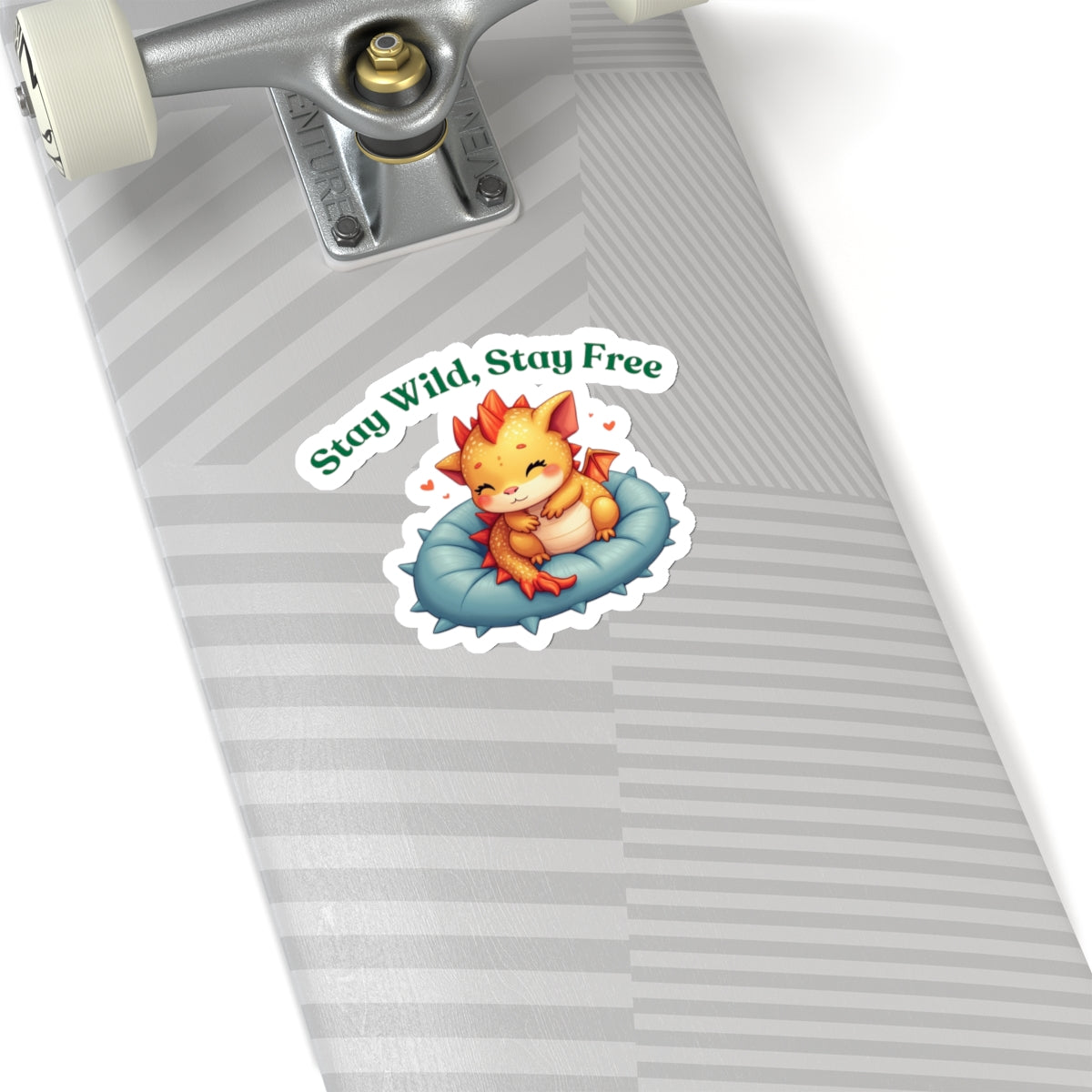 Stay Wild, Stay Free Kiss-Cut Stickers