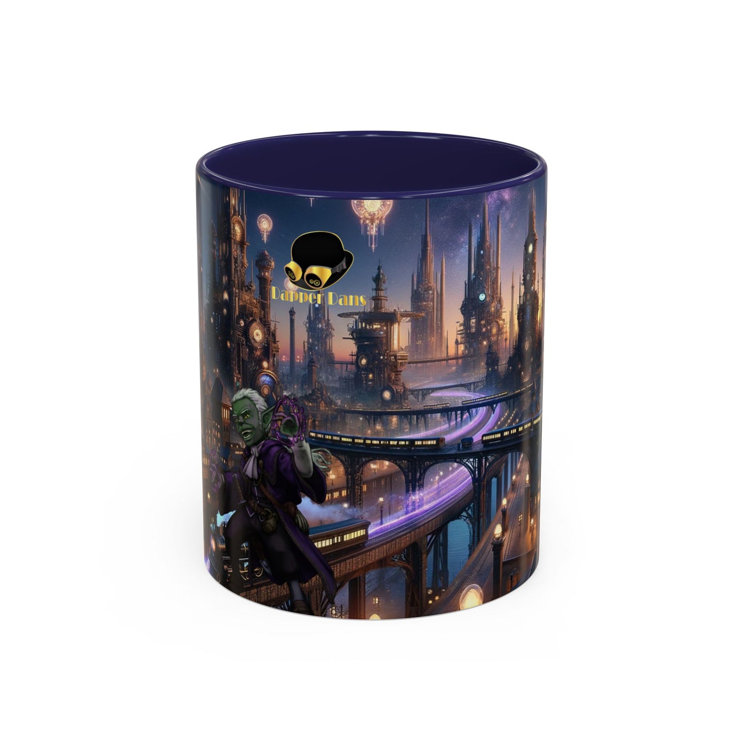 Accent Coffee Mug Fenic Elegant Ceramic Coffee Cup Available in 11oz and 15oz Sizes