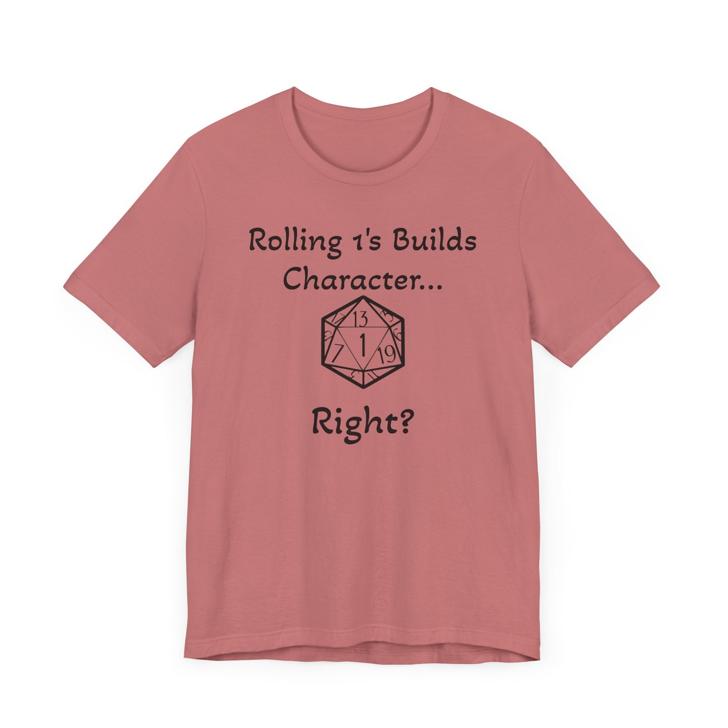 Builds Character Unisex Jersey Short Sleeve Tee