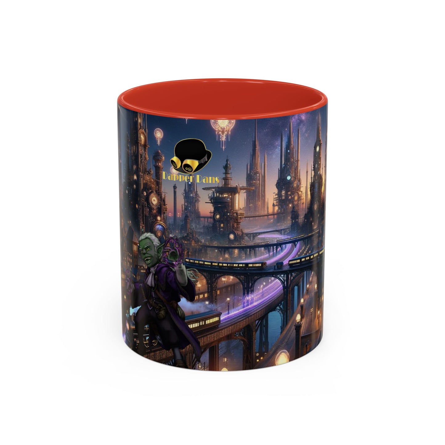 Accent Coffee Mug Fenic Elegant Ceramic Coffee Cup Available in 11oz and 15oz Sizes
