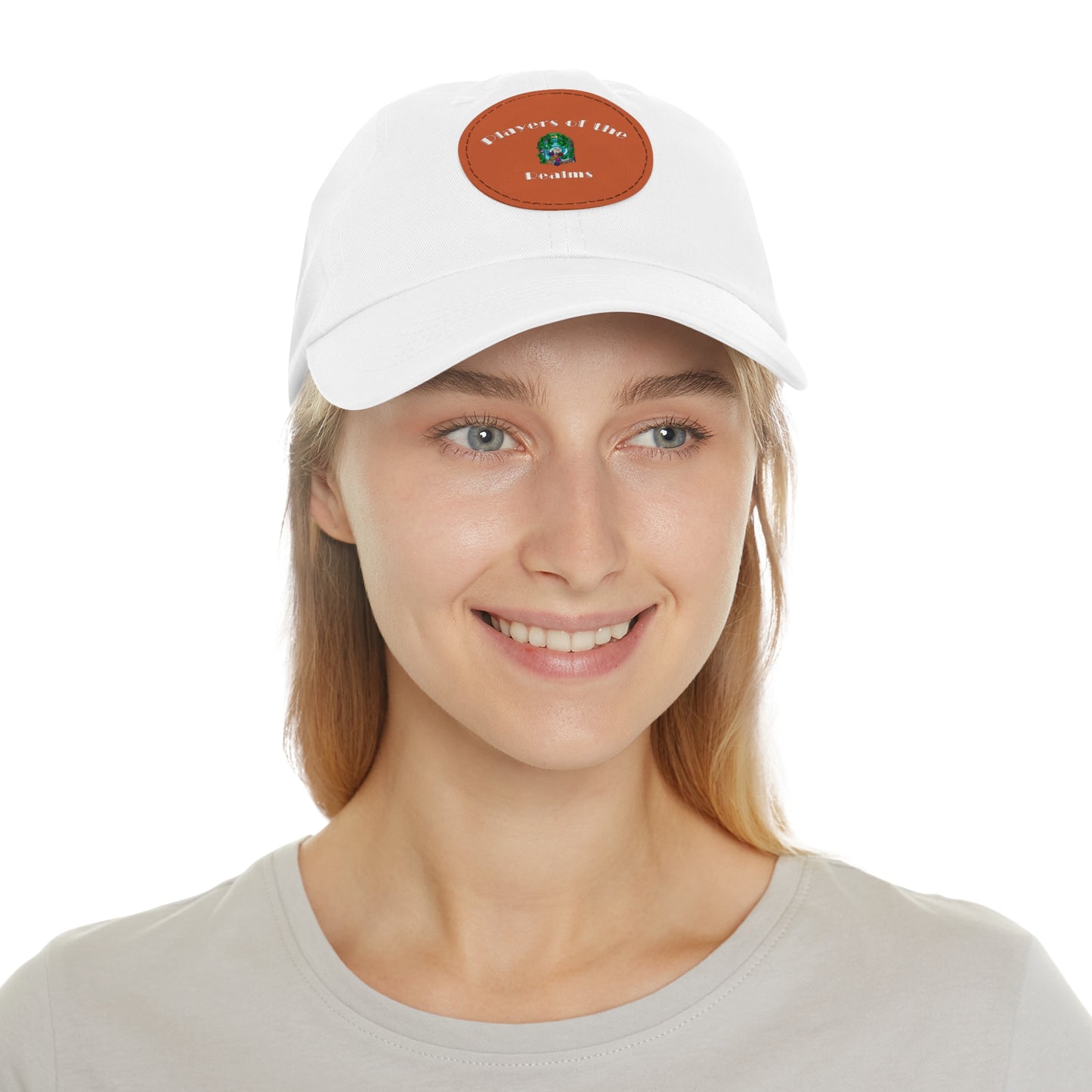 PotR Dad Hat with Leather Patch (Round)