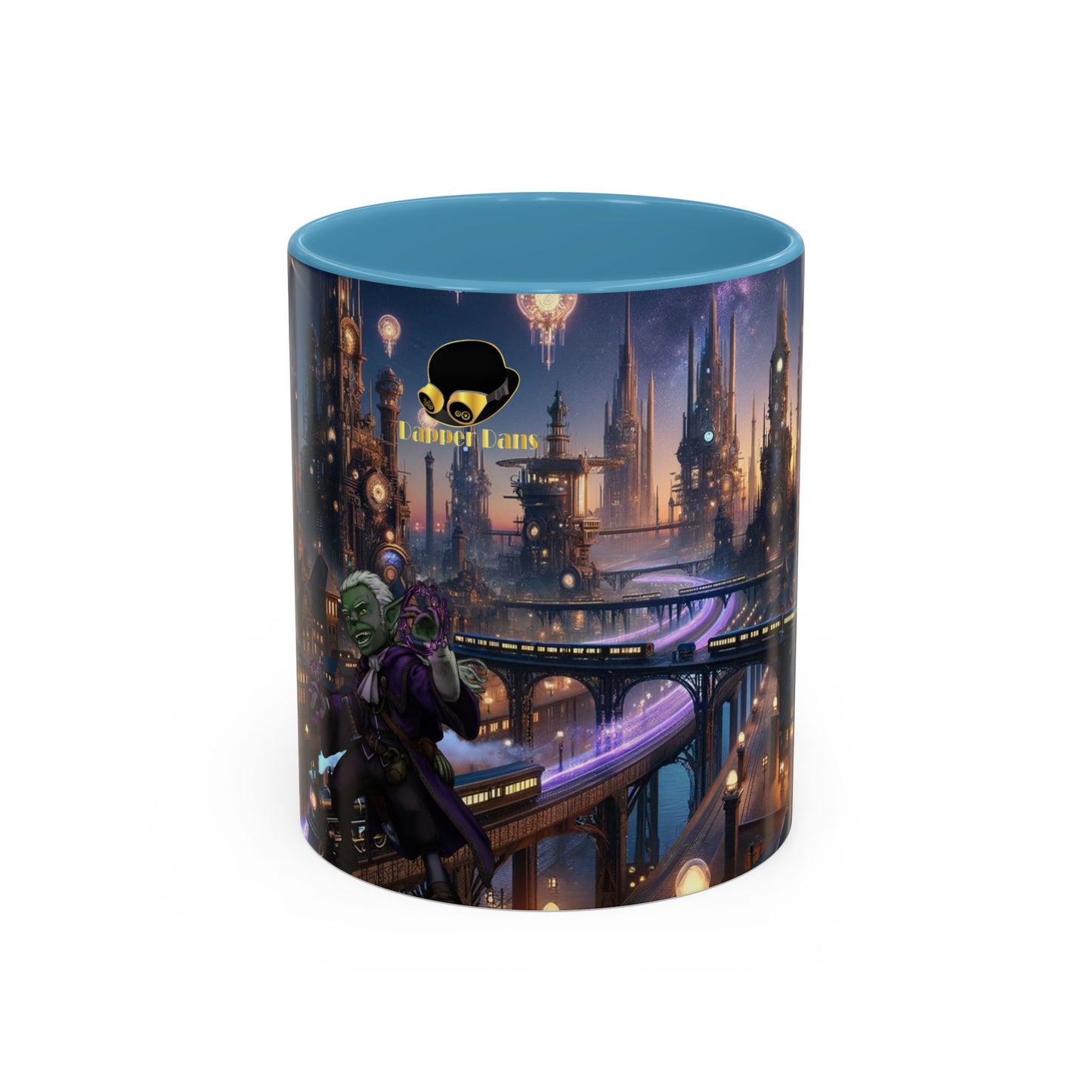 Accent Coffee Mug Fenic Elegant Ceramic Coffee Cup Available in 11oz and 15oz Sizes