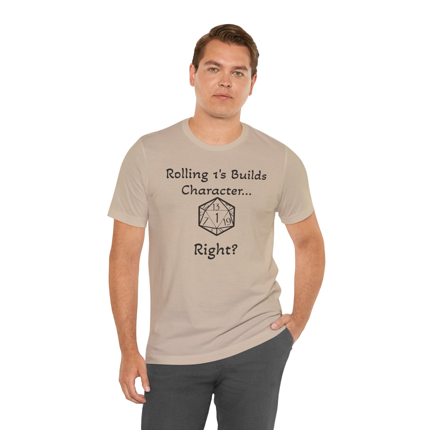 Builds Character Unisex Jersey Short Sleeve Tee