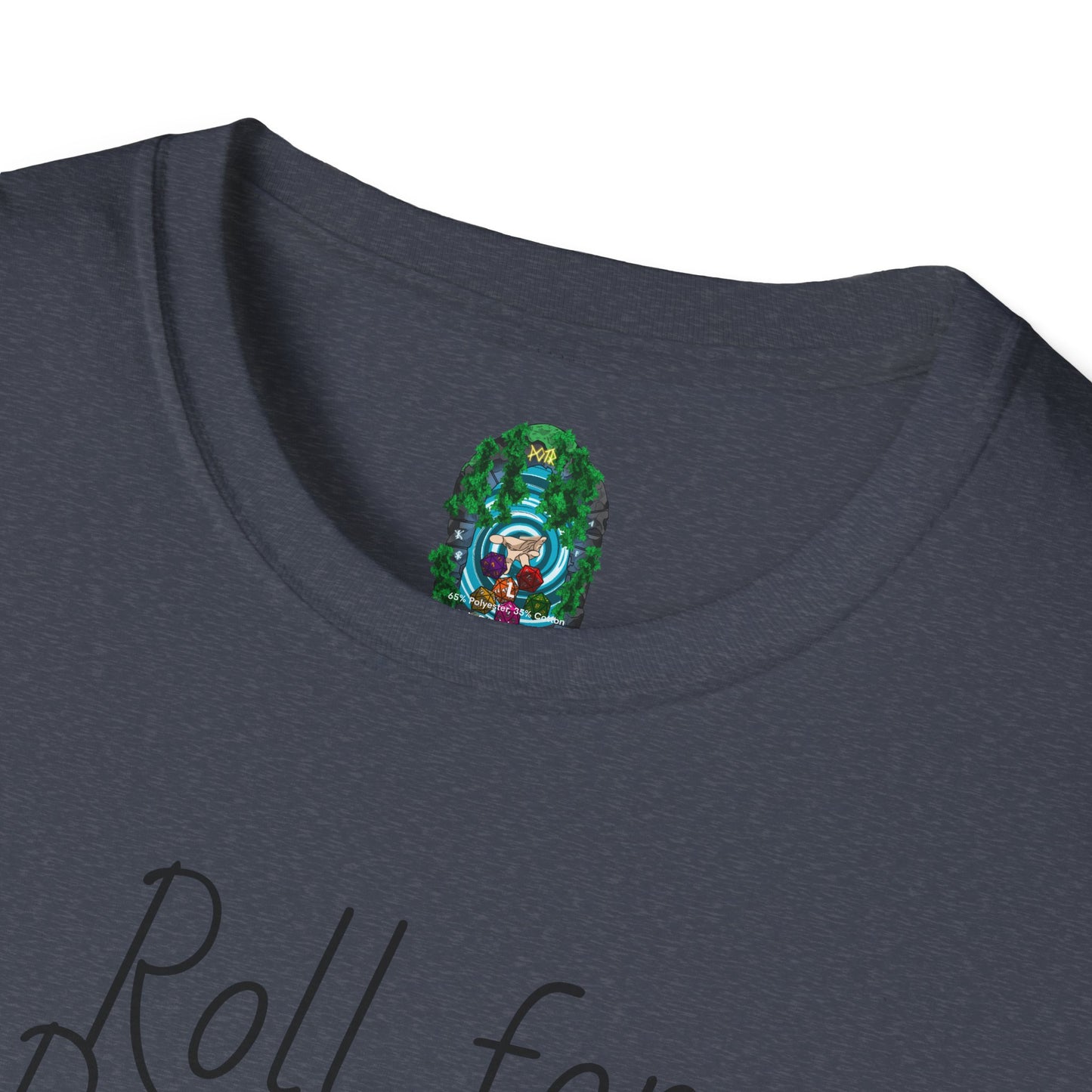 Roll for Persuasion Unisex Softstyle T-Shirt - Ideal for Gamers & D&D Fans