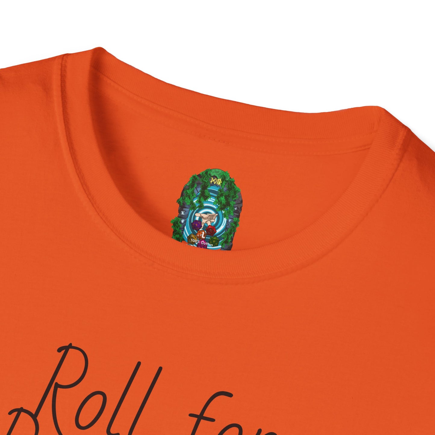Roll for Persuasion Unisex Softstyle T-Shirt - Ideal for Gamers & D&D Fans