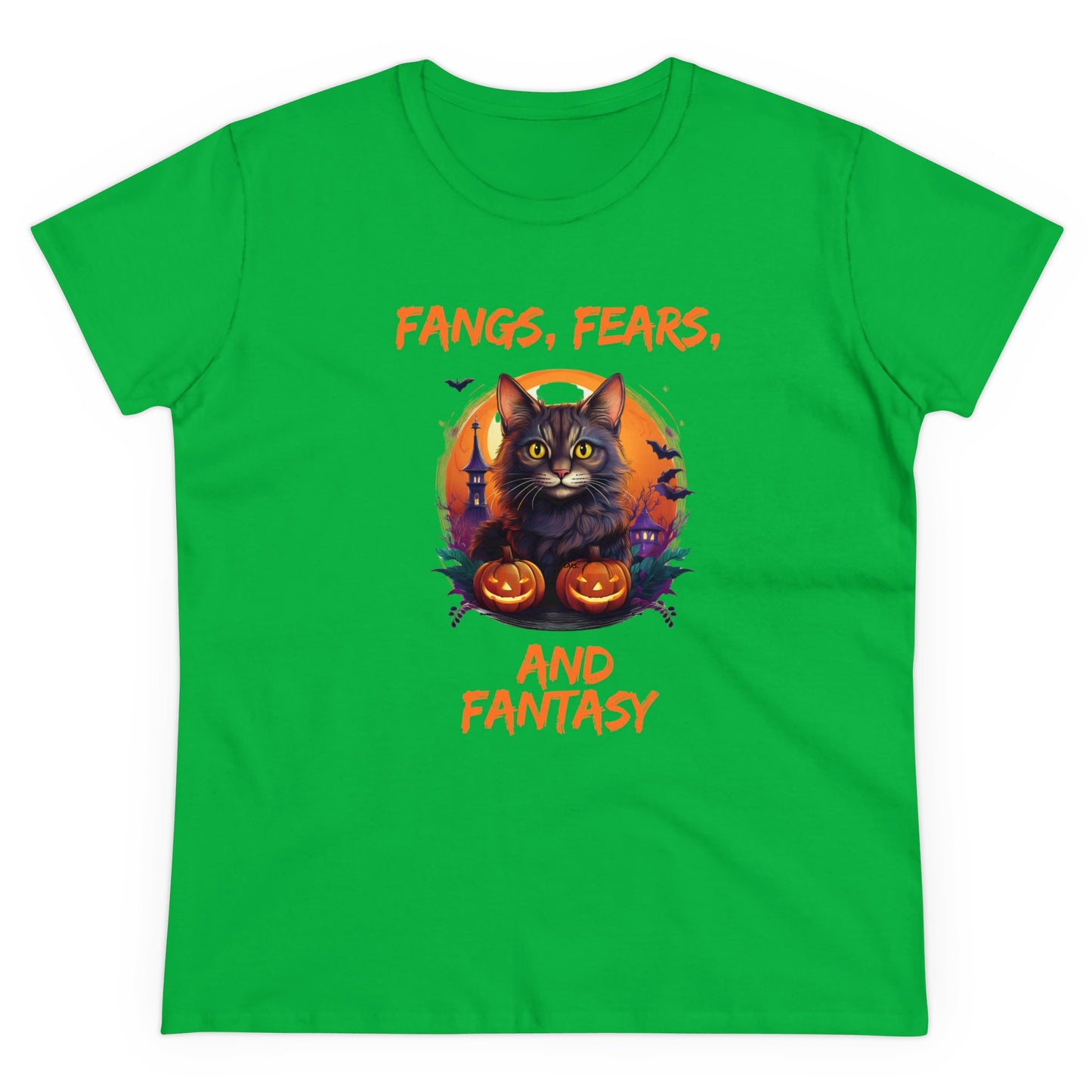 Fangs fears Women's Midweight Cotton Tee