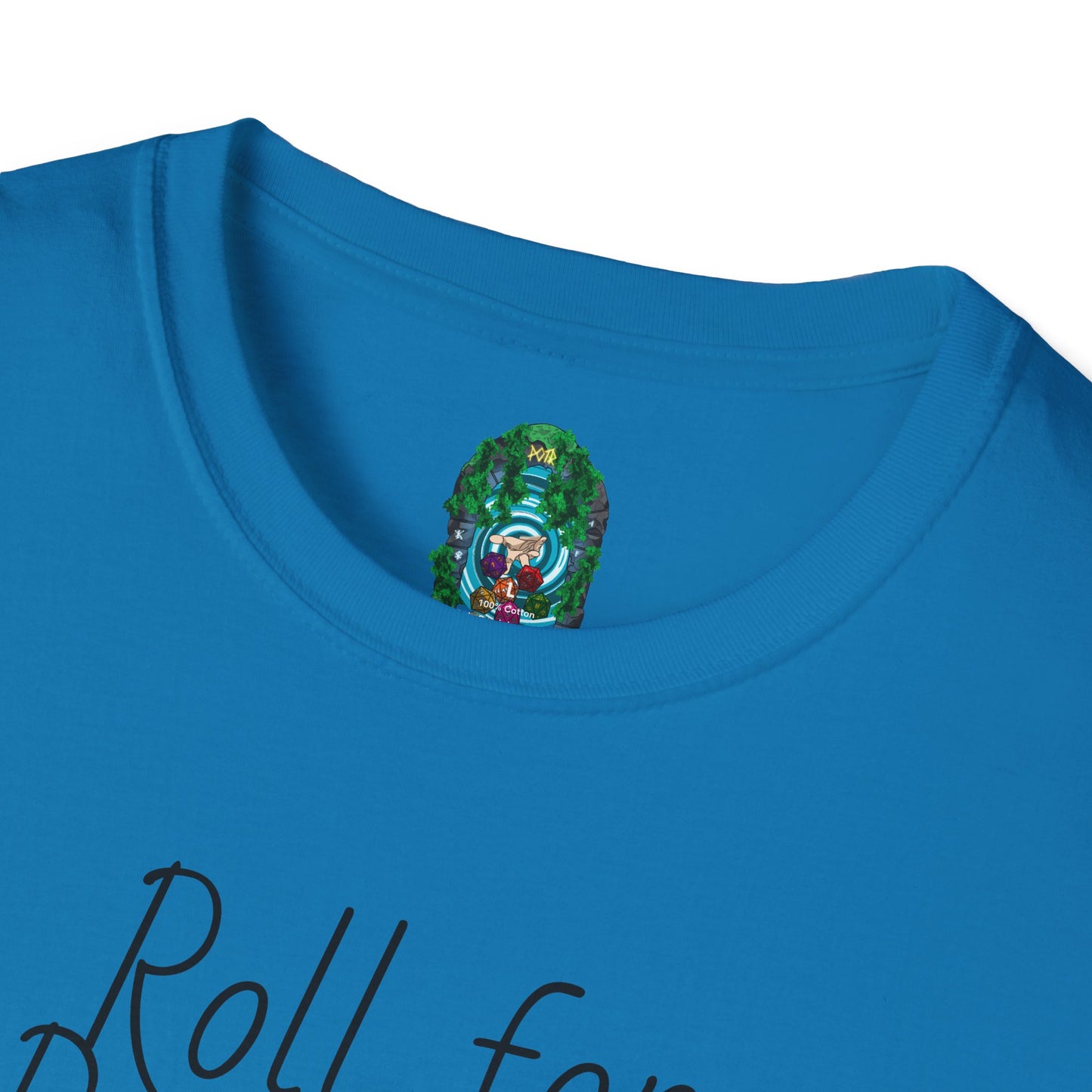 Roll for Persuasion Unisex Softstyle T-Shirt - Ideal for Gamers & D&D Fans