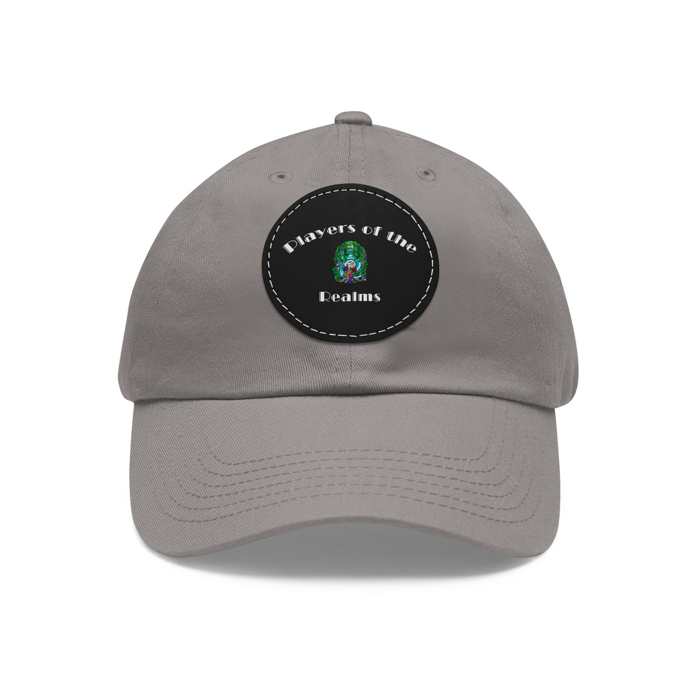 PotR Dad Hat with Leather Patch (Round)