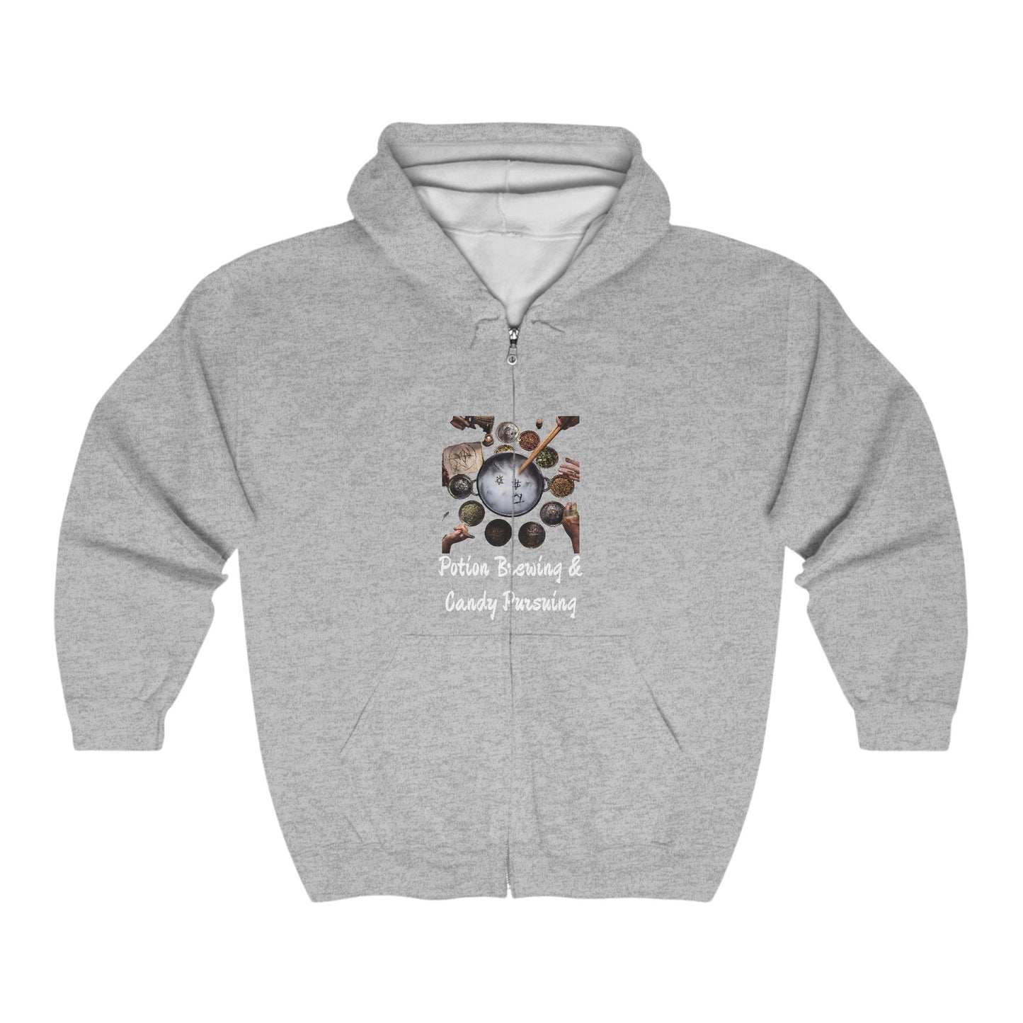 Potions and Candy Heavy Blend™ Full Zip Hooded Sweatshirt