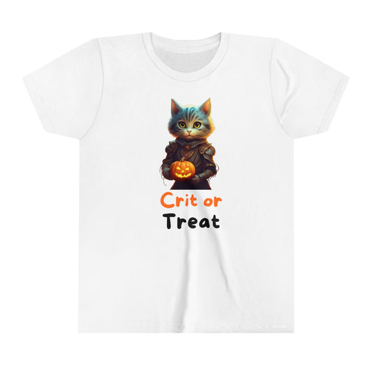 crit or treat- Youth Short Sleeve Tee