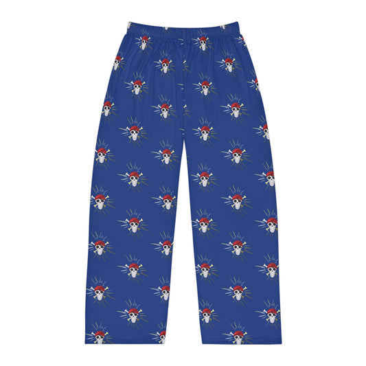 Sun-Veiled Men's Pajama Pants (blue)