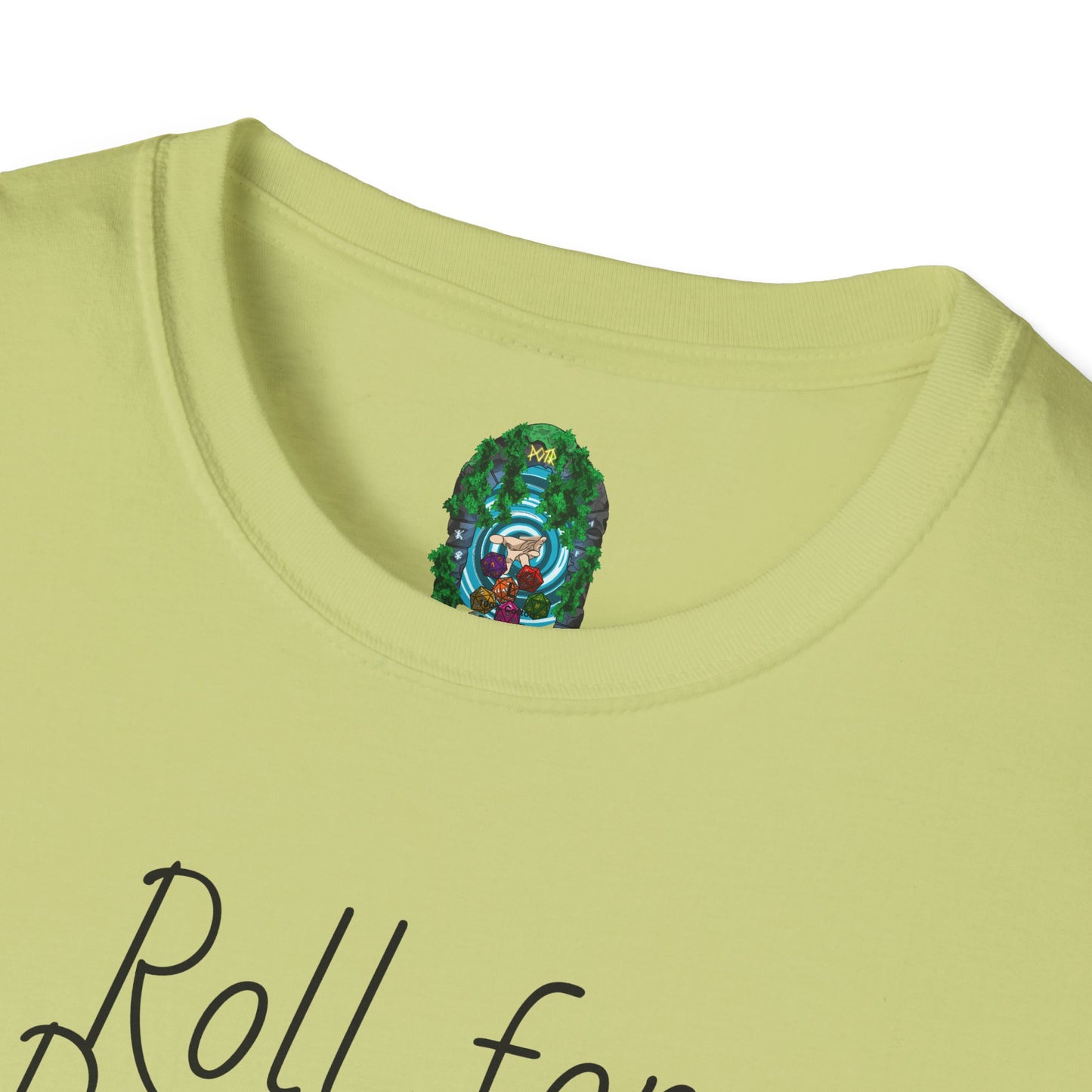 Roll for Persuasion Unisex Softstyle T-Shirt - Ideal for Gamers & D&D Fans