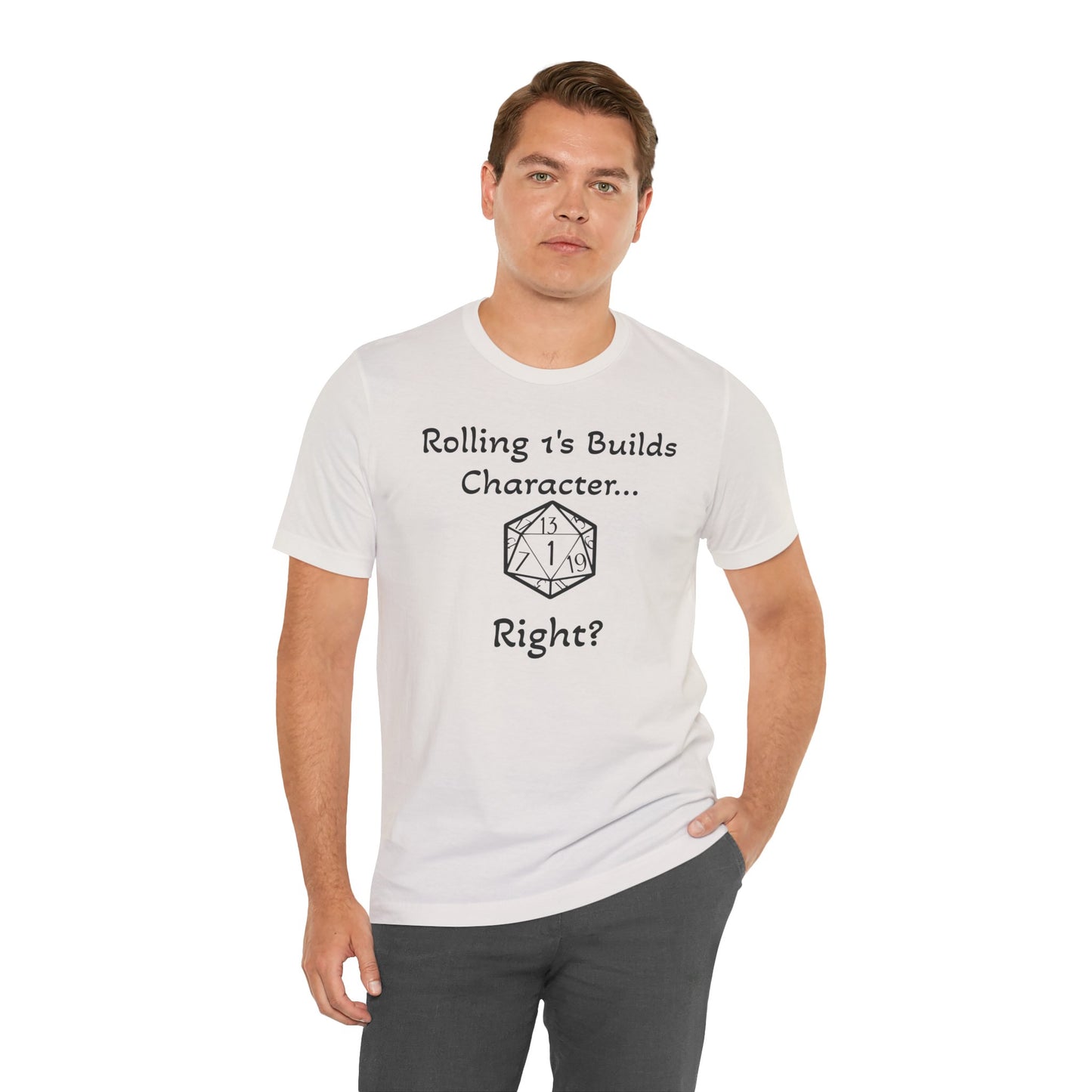 Builds Character Unisex Jersey Short Sleeve Tee