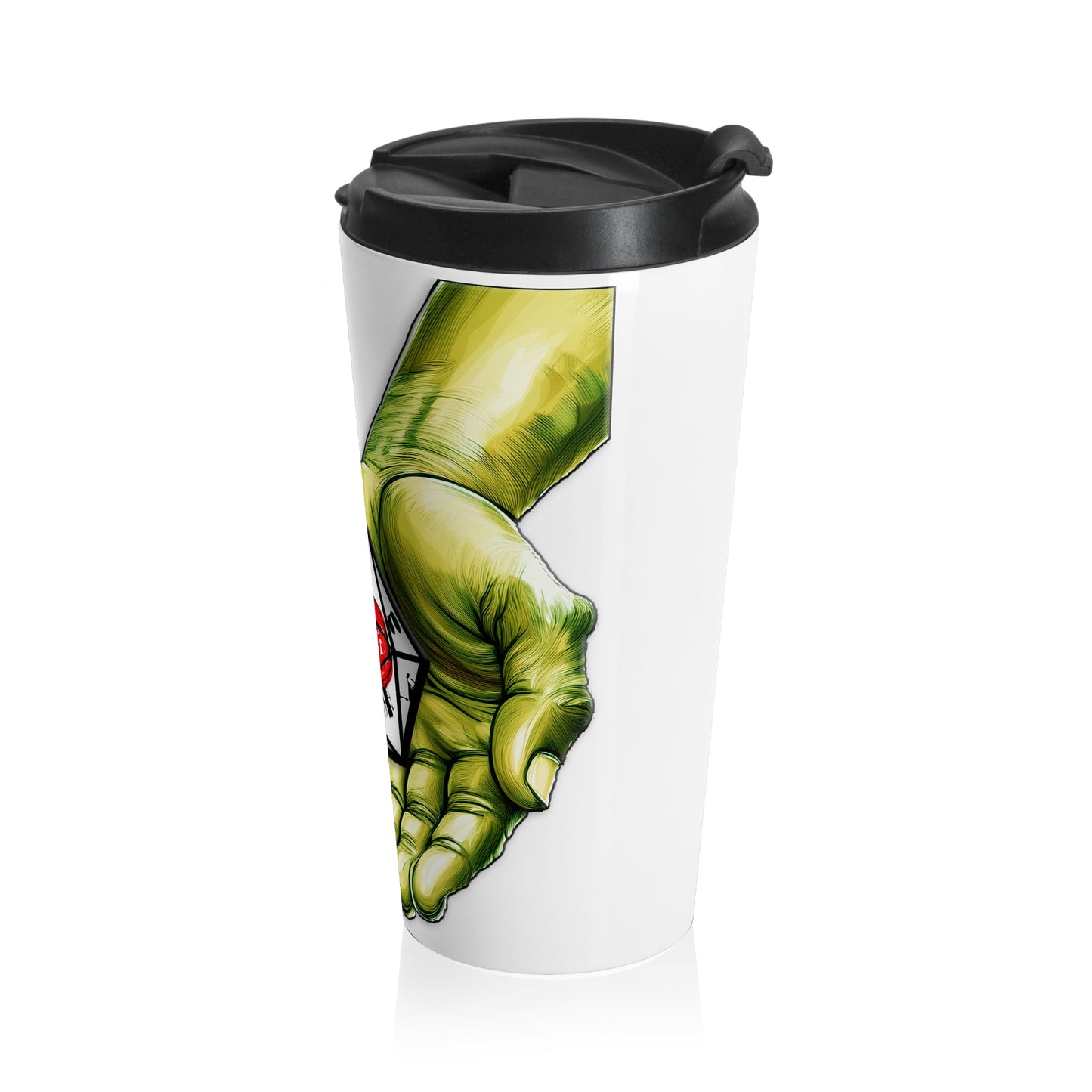 D&D Lover's Stainless Steel Travel Mug - Fantasy Gifts for Gamers, Unique Drinkware, Birthday, Adventure, Cosplay