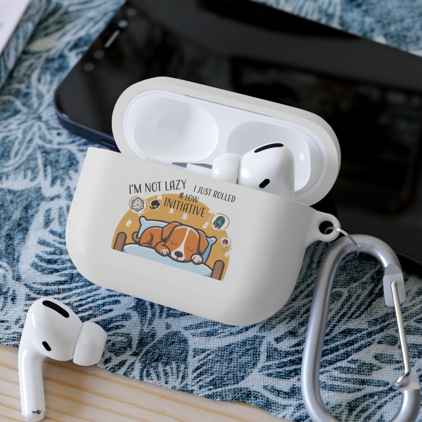 AirPods Case Cover for Gamers, Fun Protection with Dice Designs, Gift for Gaming Enthusiasts, Trendy Earbud Accessories, Cool Tech Gear