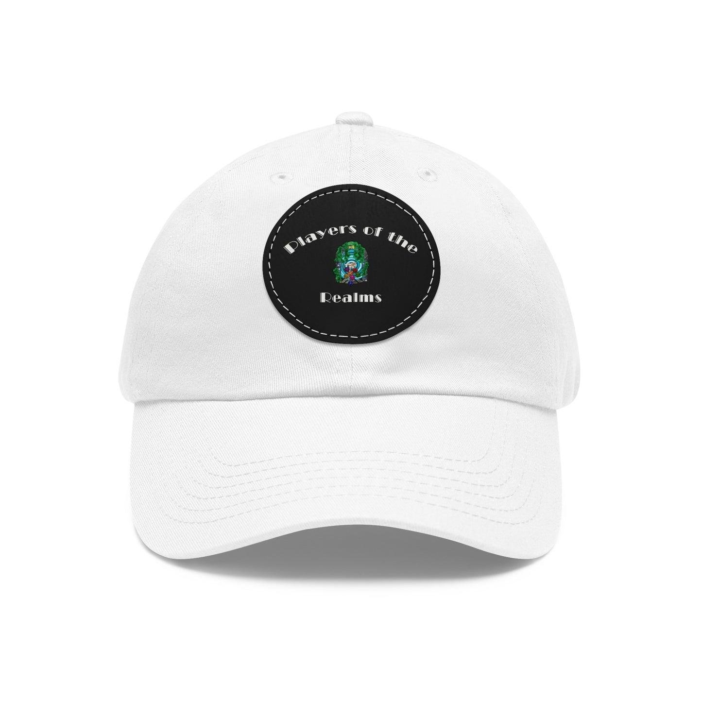 PotR Dad Hat with Leather Patch (Round)