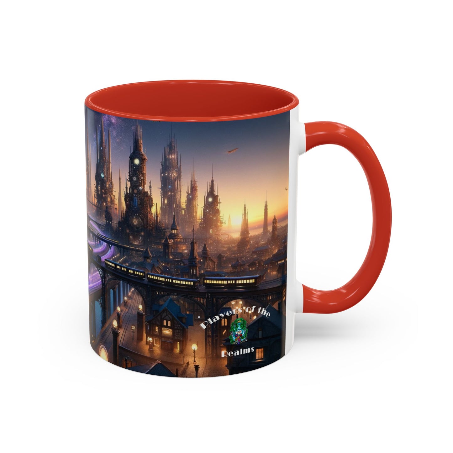 Accent Coffee Mug Fenic Elegant Ceramic Coffee Cup Available in 11oz and 15oz Sizes