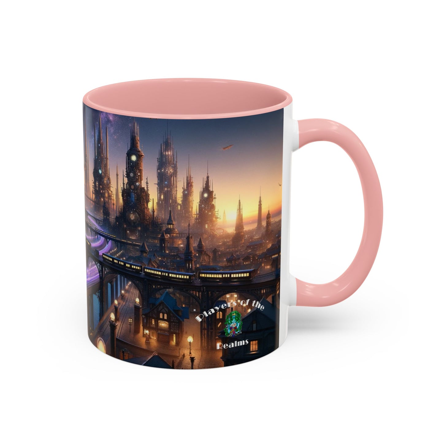 Accent Coffee Mug Fenic Elegant Ceramic Coffee Cup Available in 11oz and 15oz Sizes