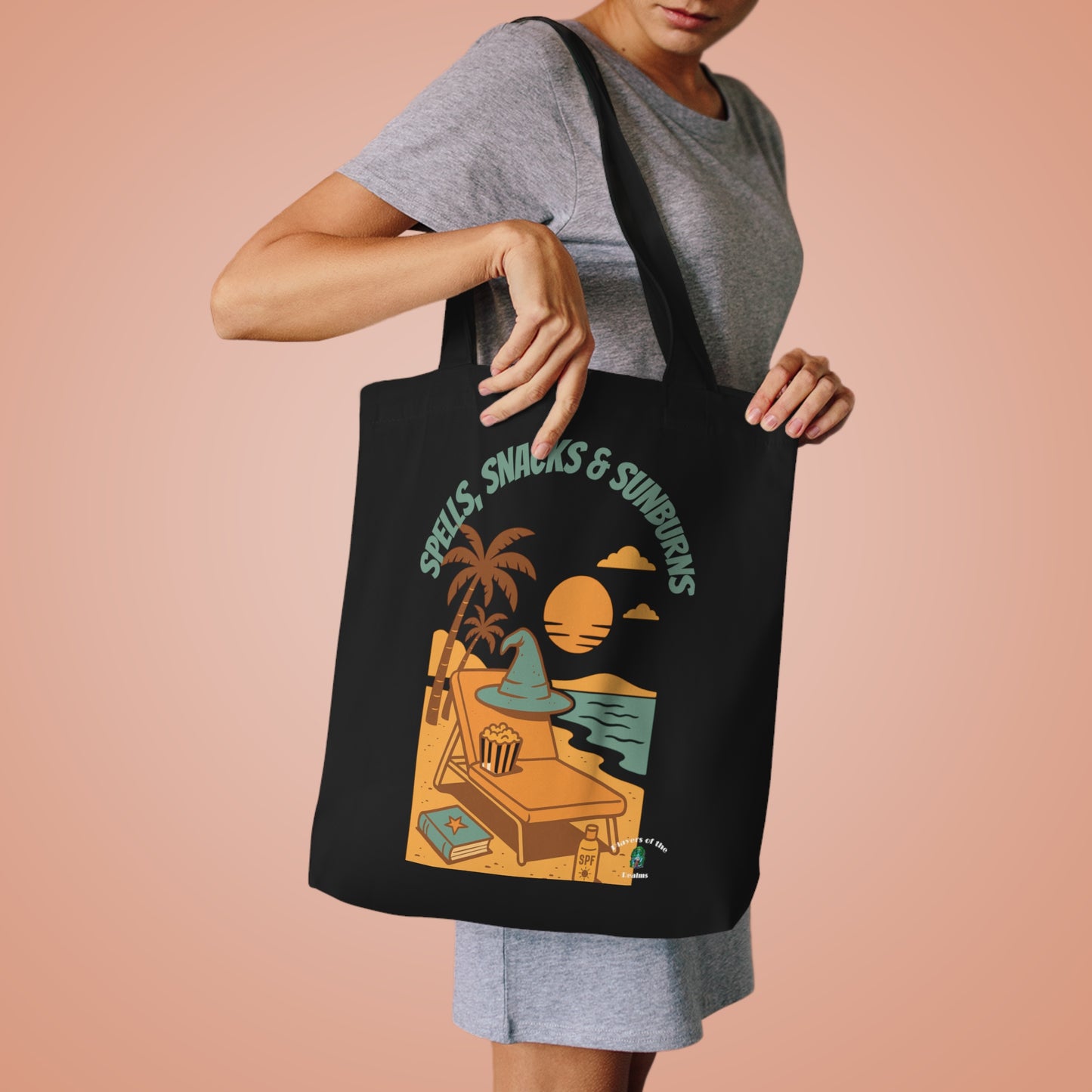 DND Tote Bag Spells, Snacks & Sunburns