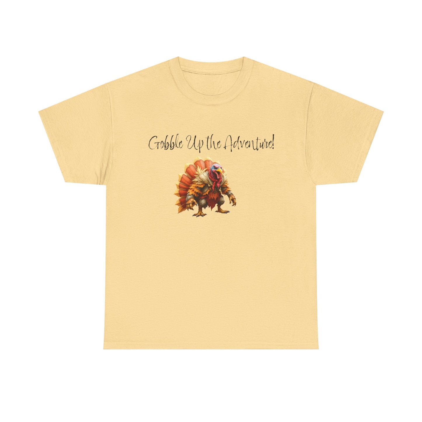 DnD Tee - Gobble Up Adventures Unisex Heavy Cotton Shirt
