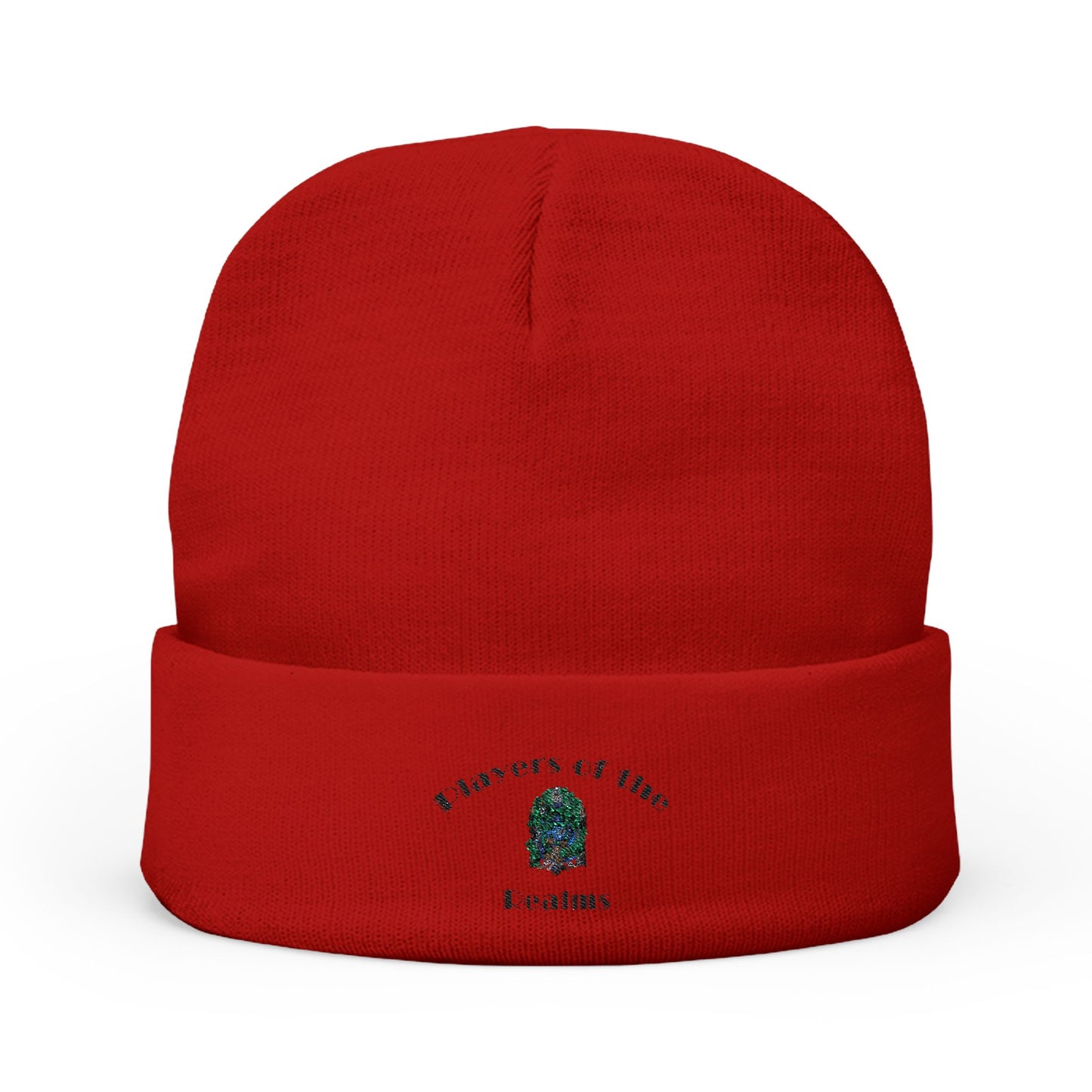 Player of the Realms Knit Beanie - Stylish Winter Hat for Gamers