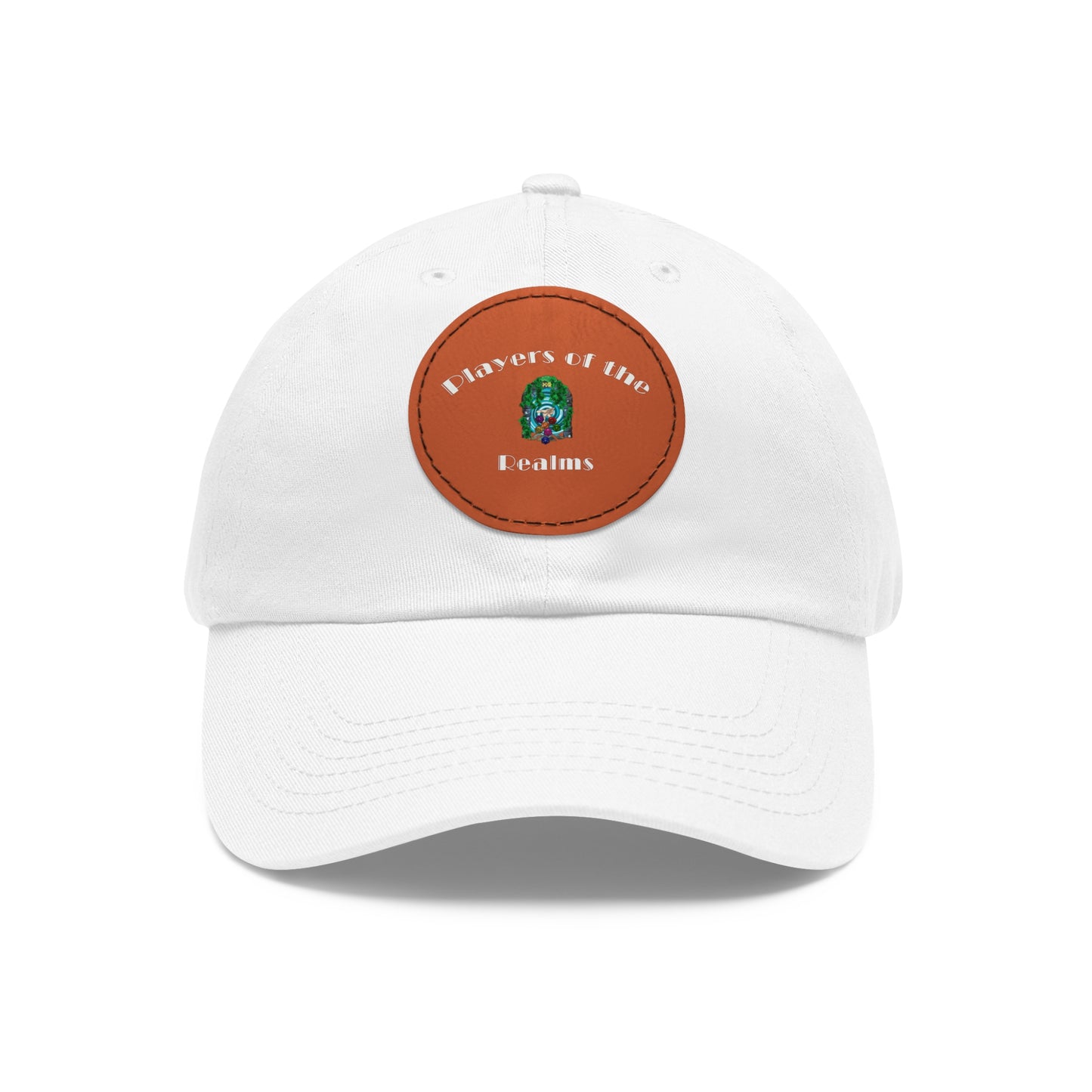 PotR Dad Hat with Leather Patch (Round)