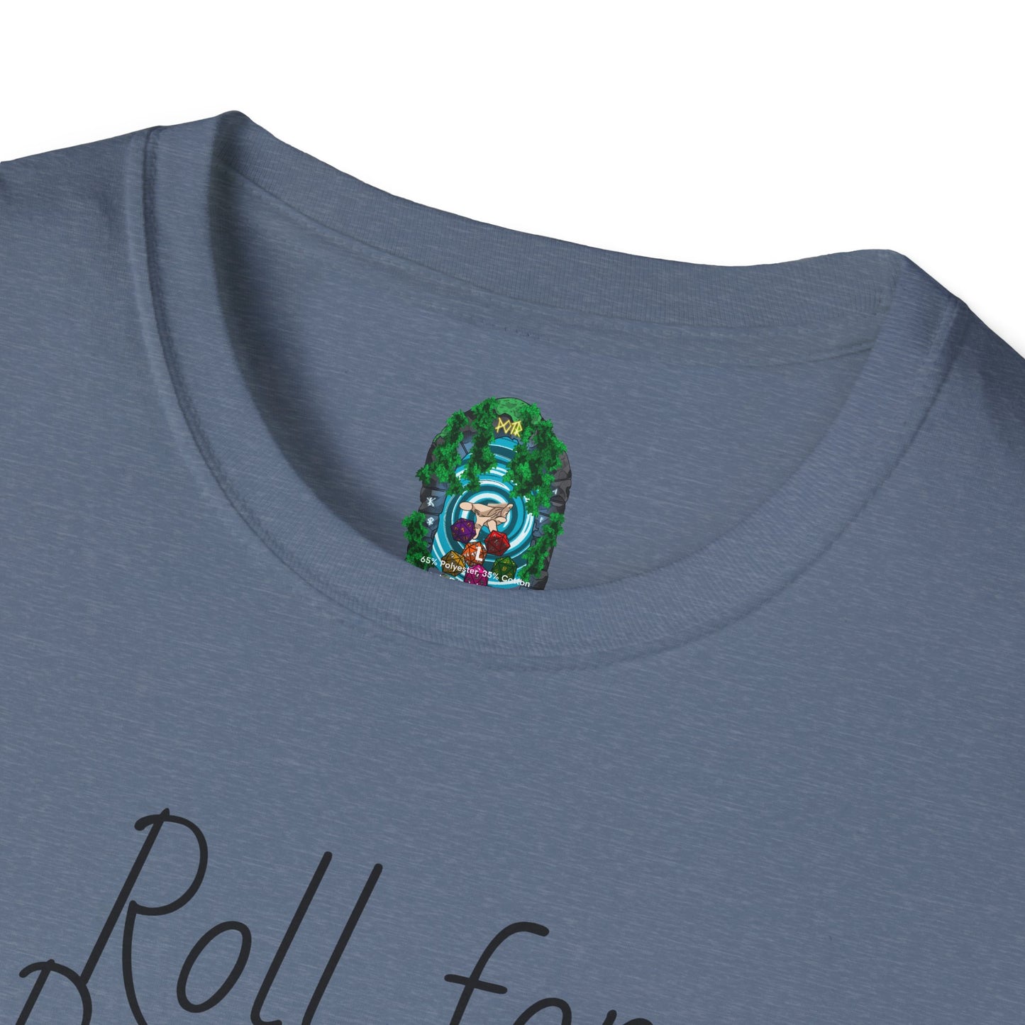 Roll for Persuasion Unisex Softstyle T-Shirt - Ideal for Gamers & D&D Fans
