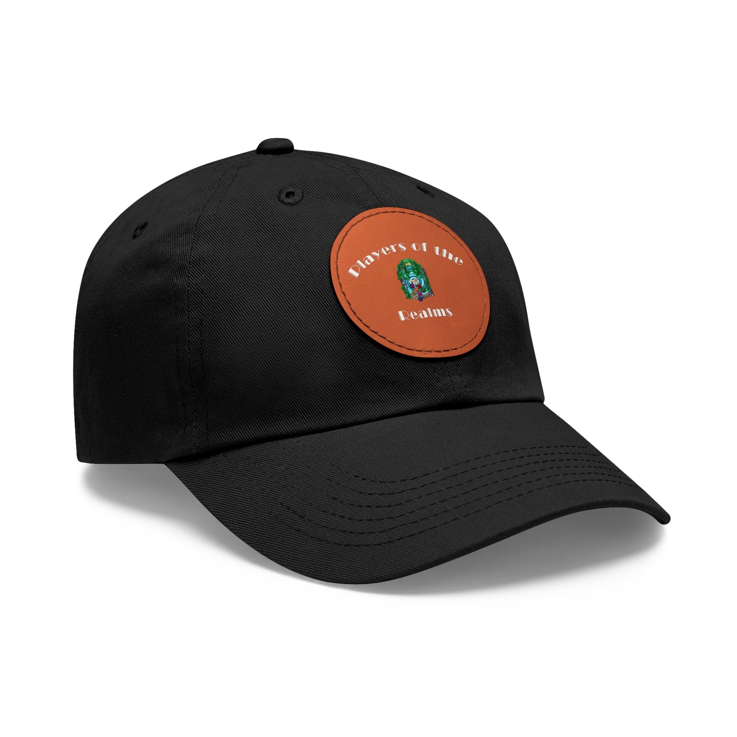 PotR Dad Hat with Leather Patch (Round)