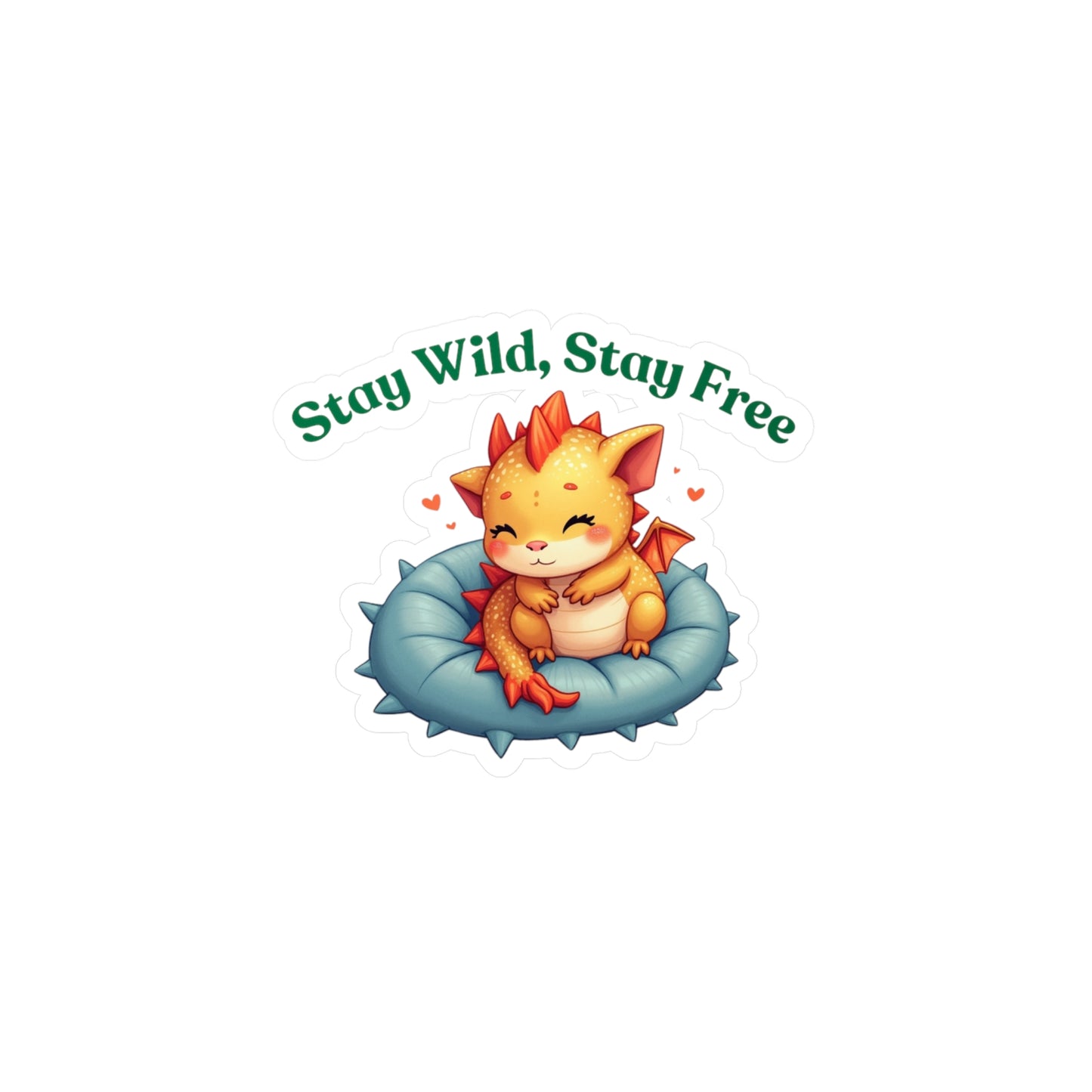 Stay Wild, Stay Free Kiss-Cut Vinyl Decals