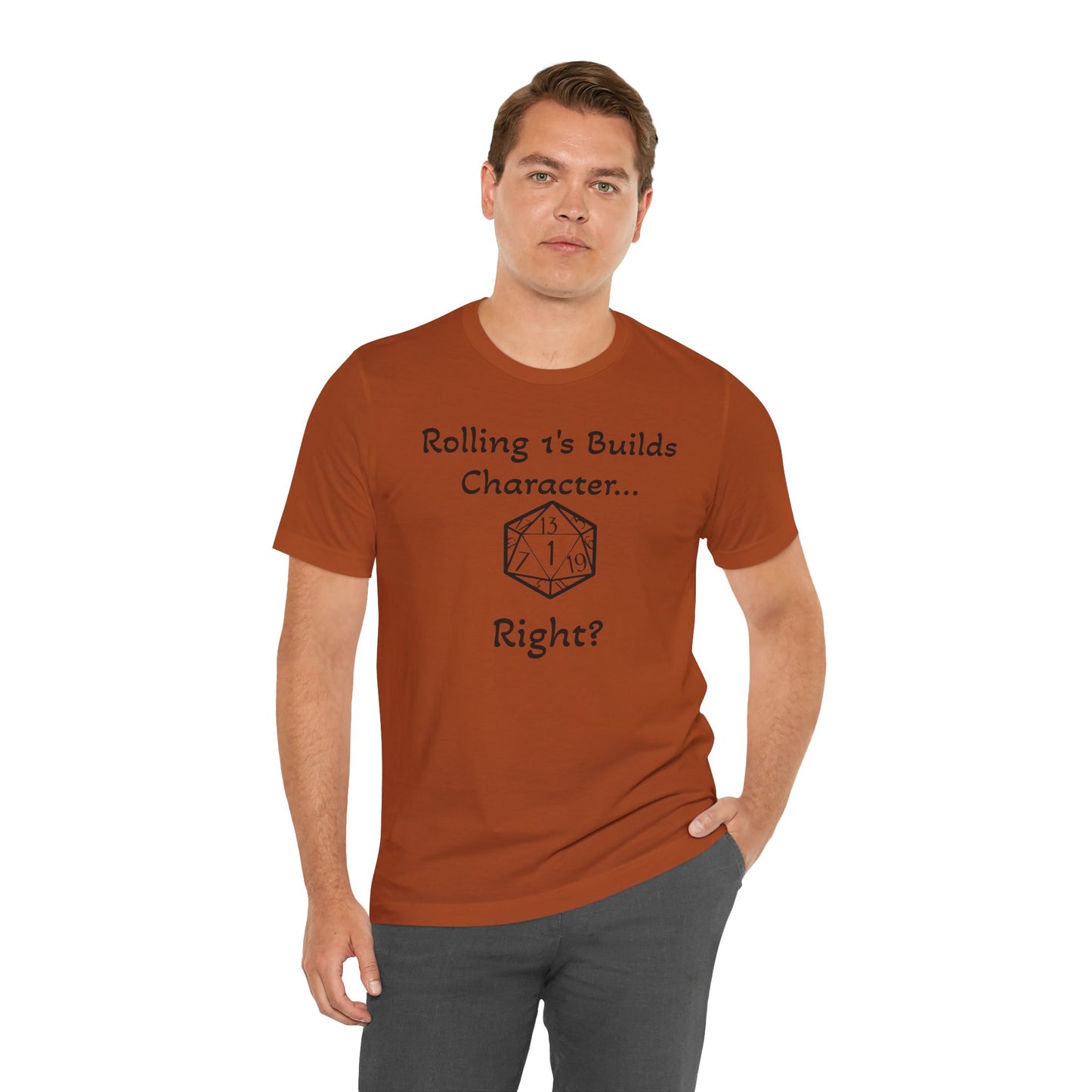 Builds Character Unisex Jersey Short Sleeve Tee