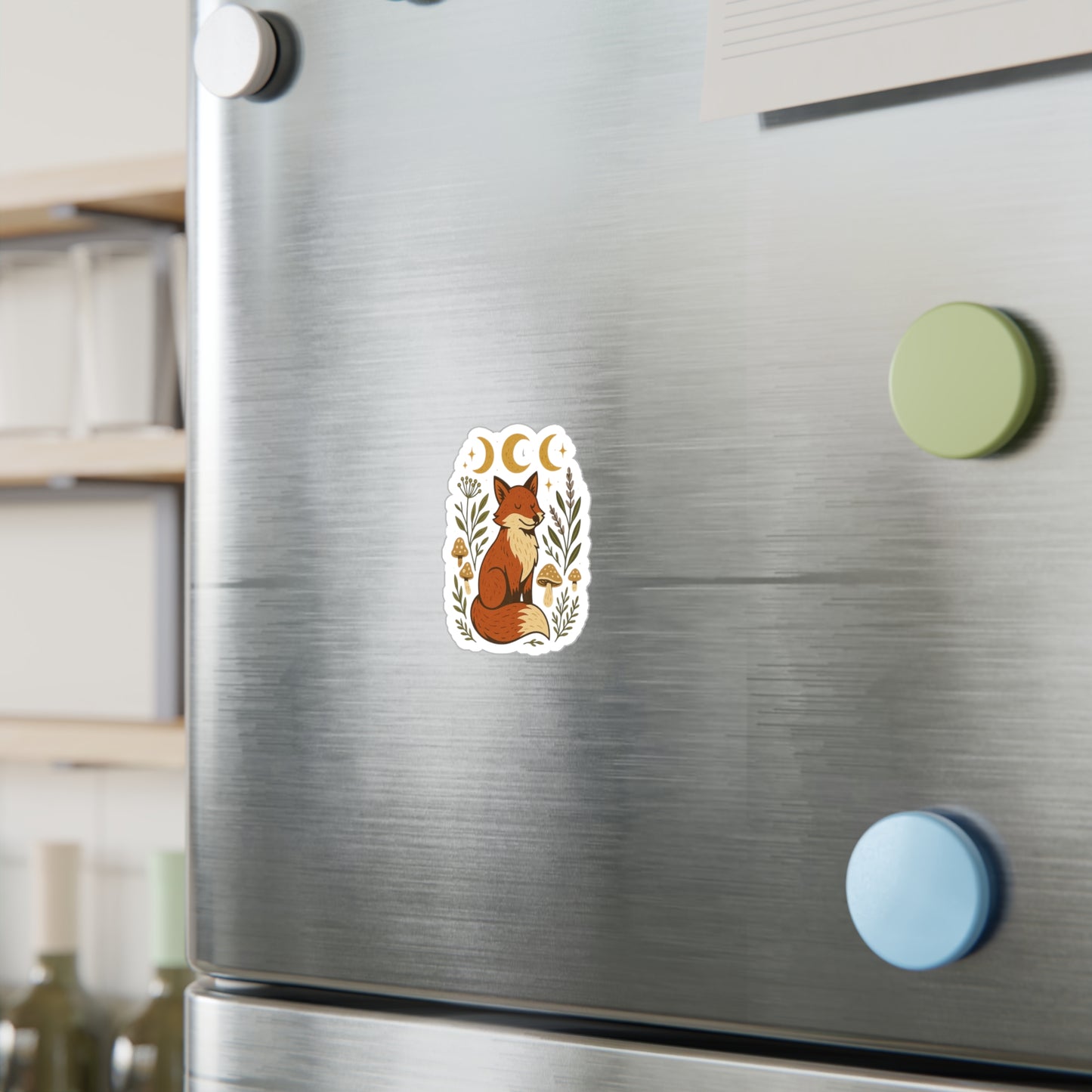 Whimsical Fox Vinyl Decals | Cute Animal Stickers | Nature Decor for Home | Planner Accessories | Gift for Animal Lovers