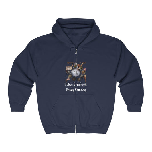 Potions and Candy  Heavy Blend™ Full Zip Hooded Sweatshirt
