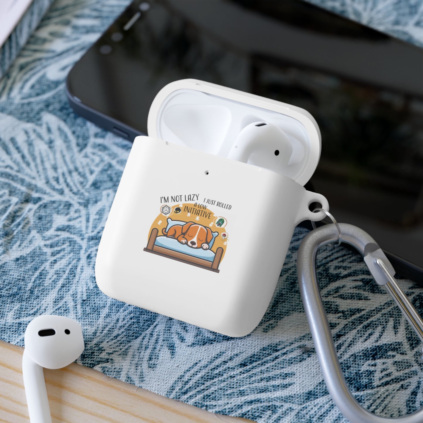 AirPods Case Cover for Gamers, Fun Protection with Dice Designs, Gift for Gaming Enthusiasts, Trendy Earbud Accessories, Cool Tech Gear