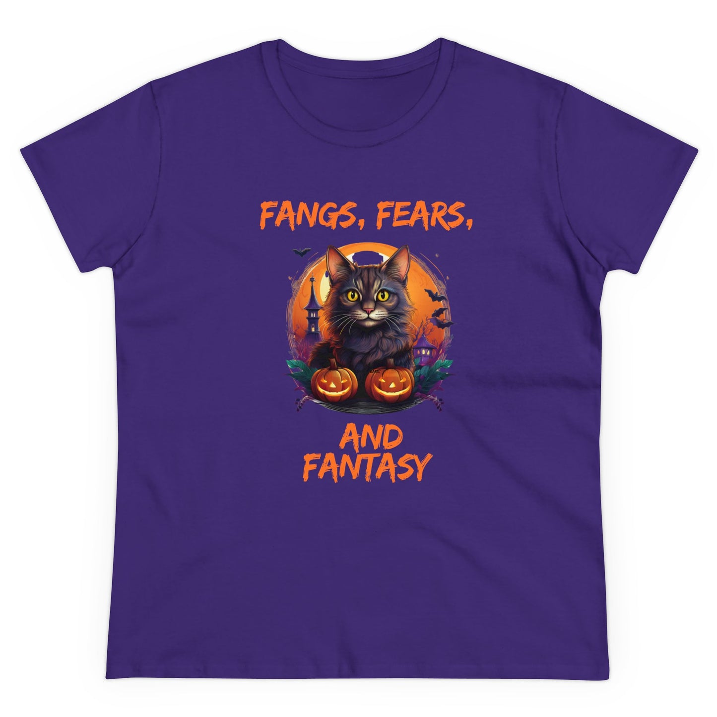 Fangs fears Women's Midweight Cotton Tee