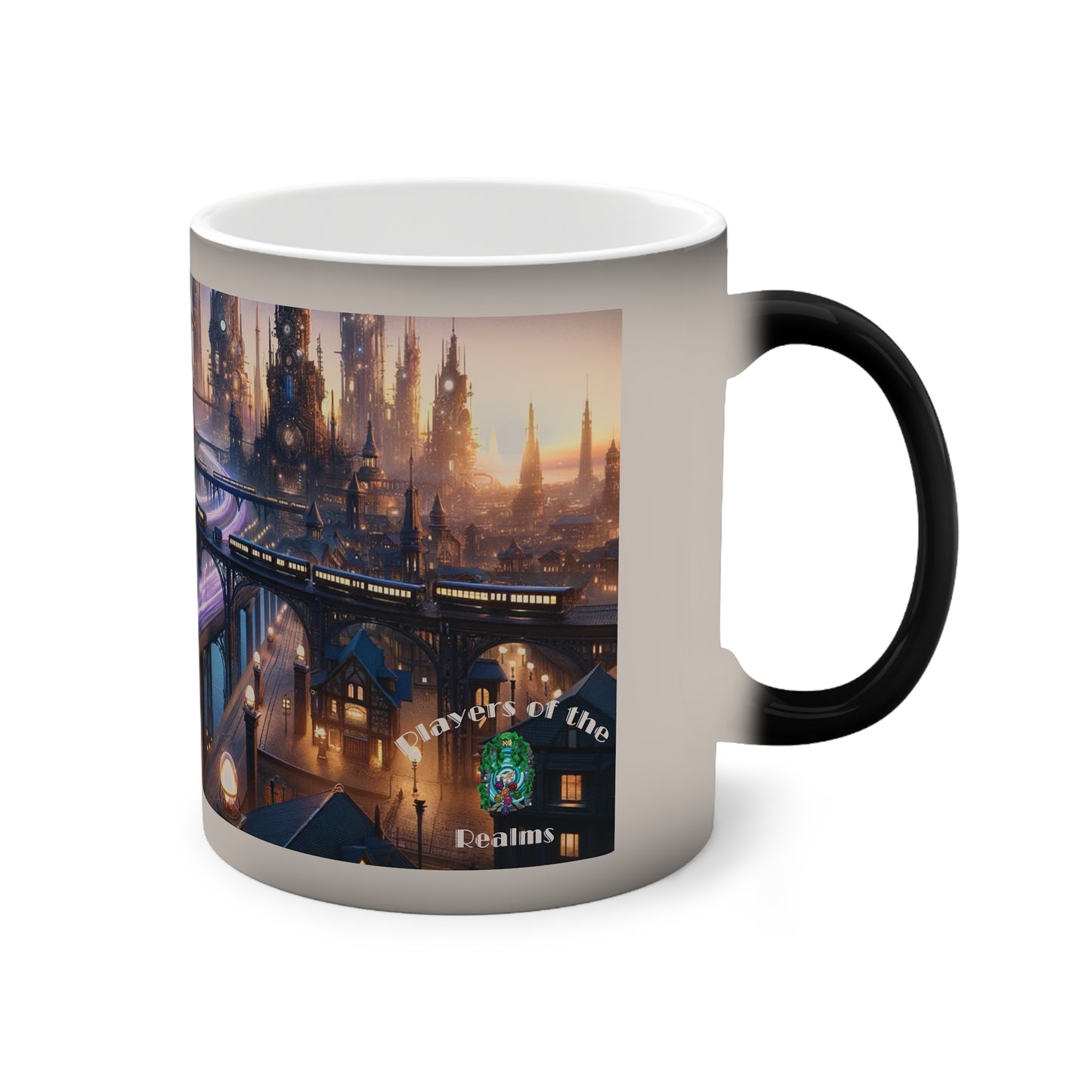 Dapper Color Changing Mug 11oz Heat Reactive Ceramic Coffee Cup