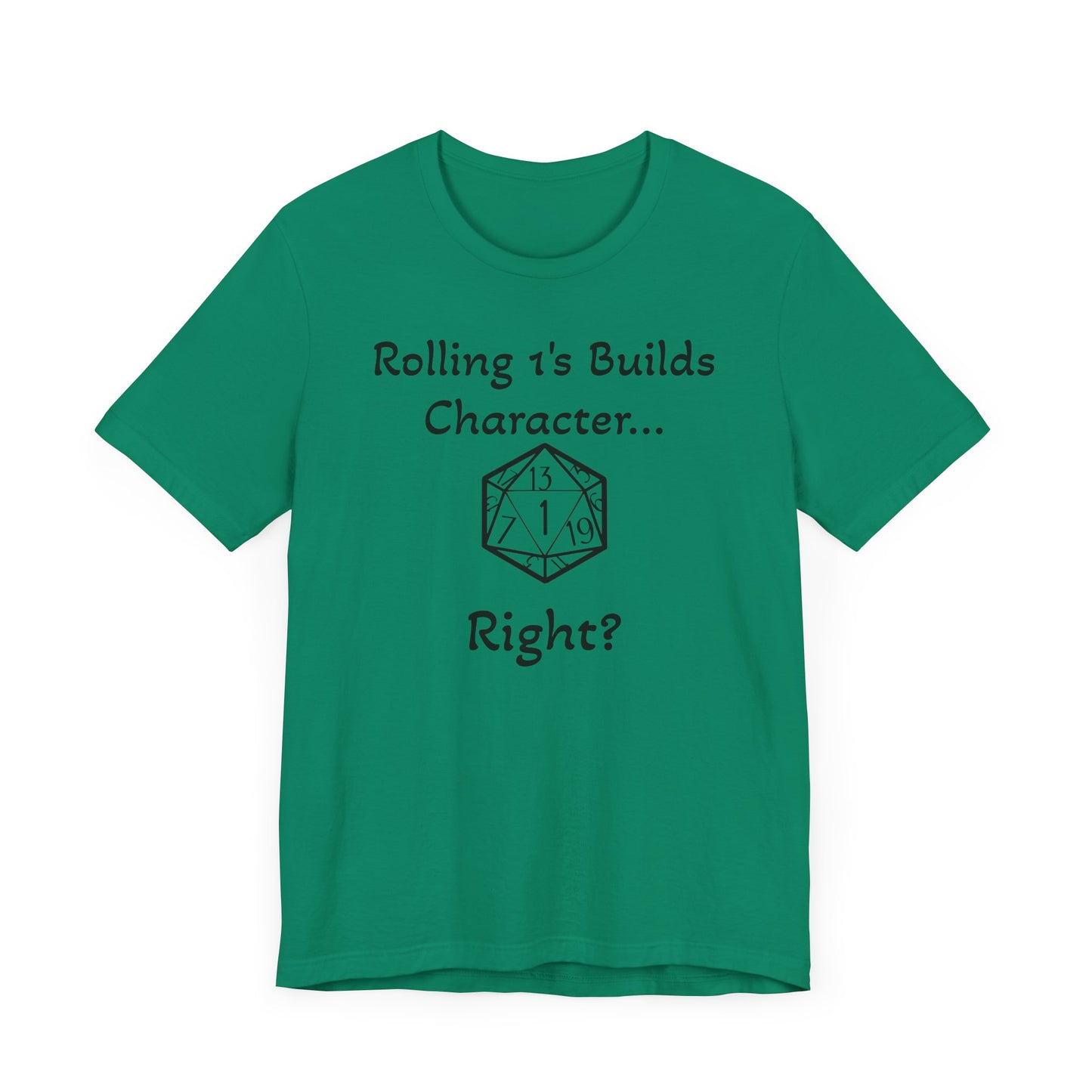 Builds Character Unisex Jersey Short Sleeve Tee