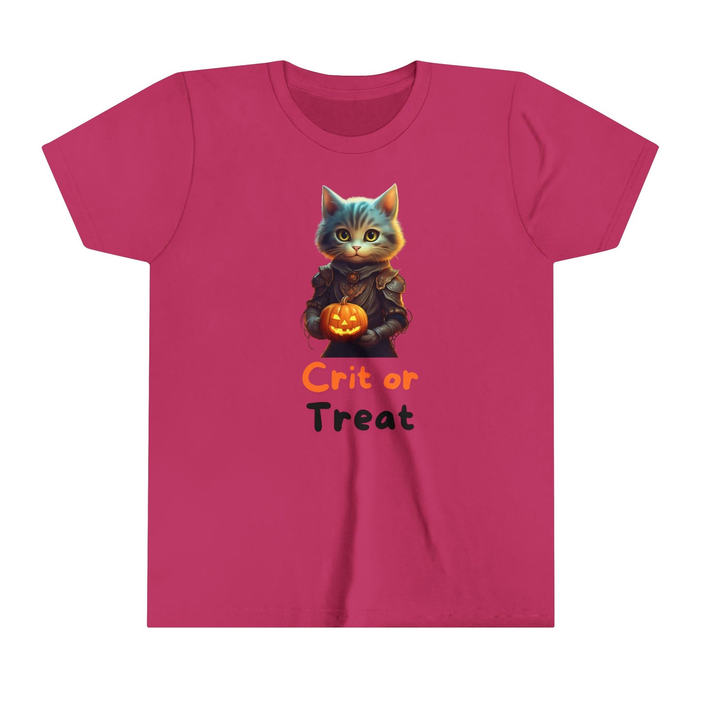 crit or treat- Youth Short Sleeve Tee