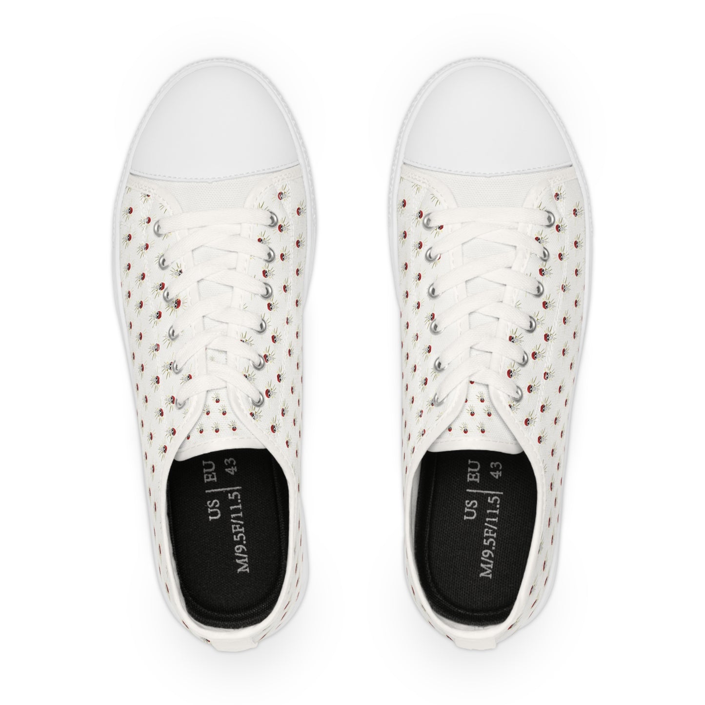 Men's Low Top Sneakers- Sun-Veiled