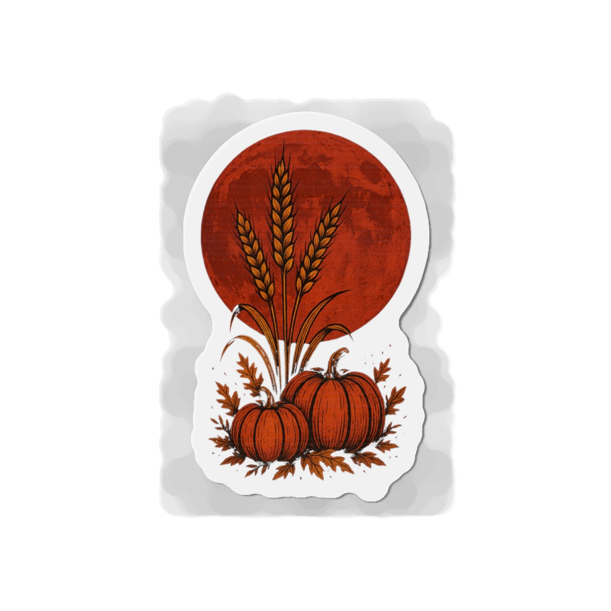 Harvest-Themed Die-Cut Magnets | Fall Decor, Pumpkin Lover Gifts, Kitchen Decor, Holiday Decorations, Seasonal Home Accessories