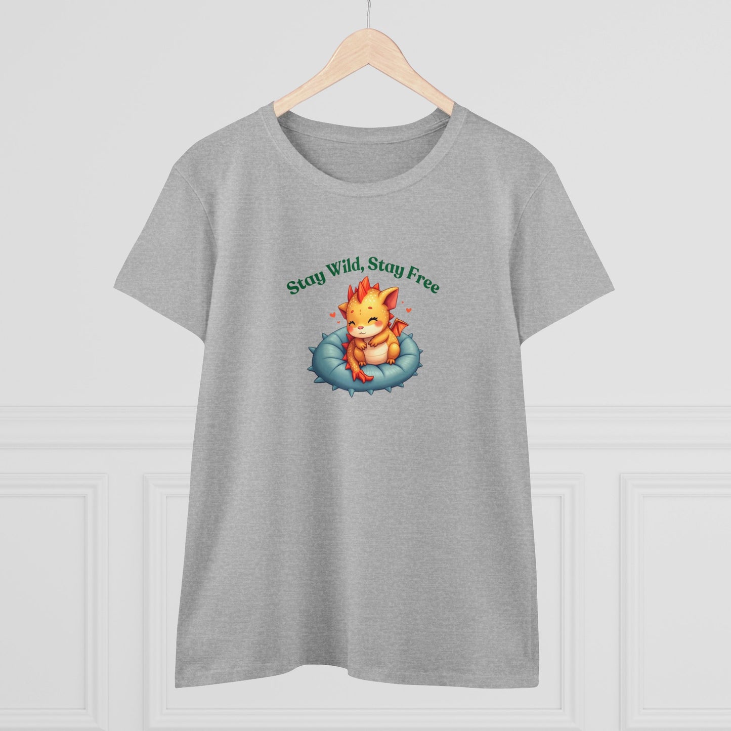 Stay wild stay free -Women's Midweight Cotton Tee